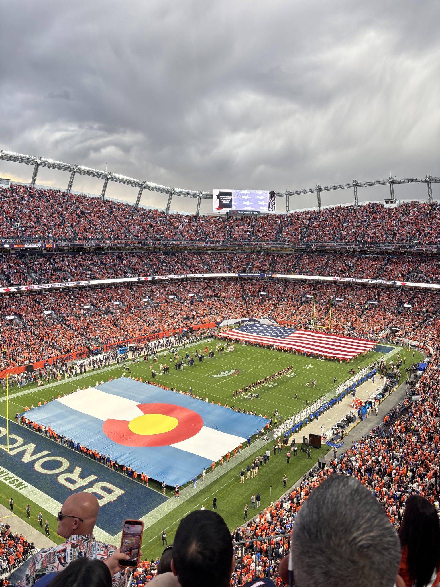 Real Fan View taken from Section 542 at Empower Field at Mile High by Seth S