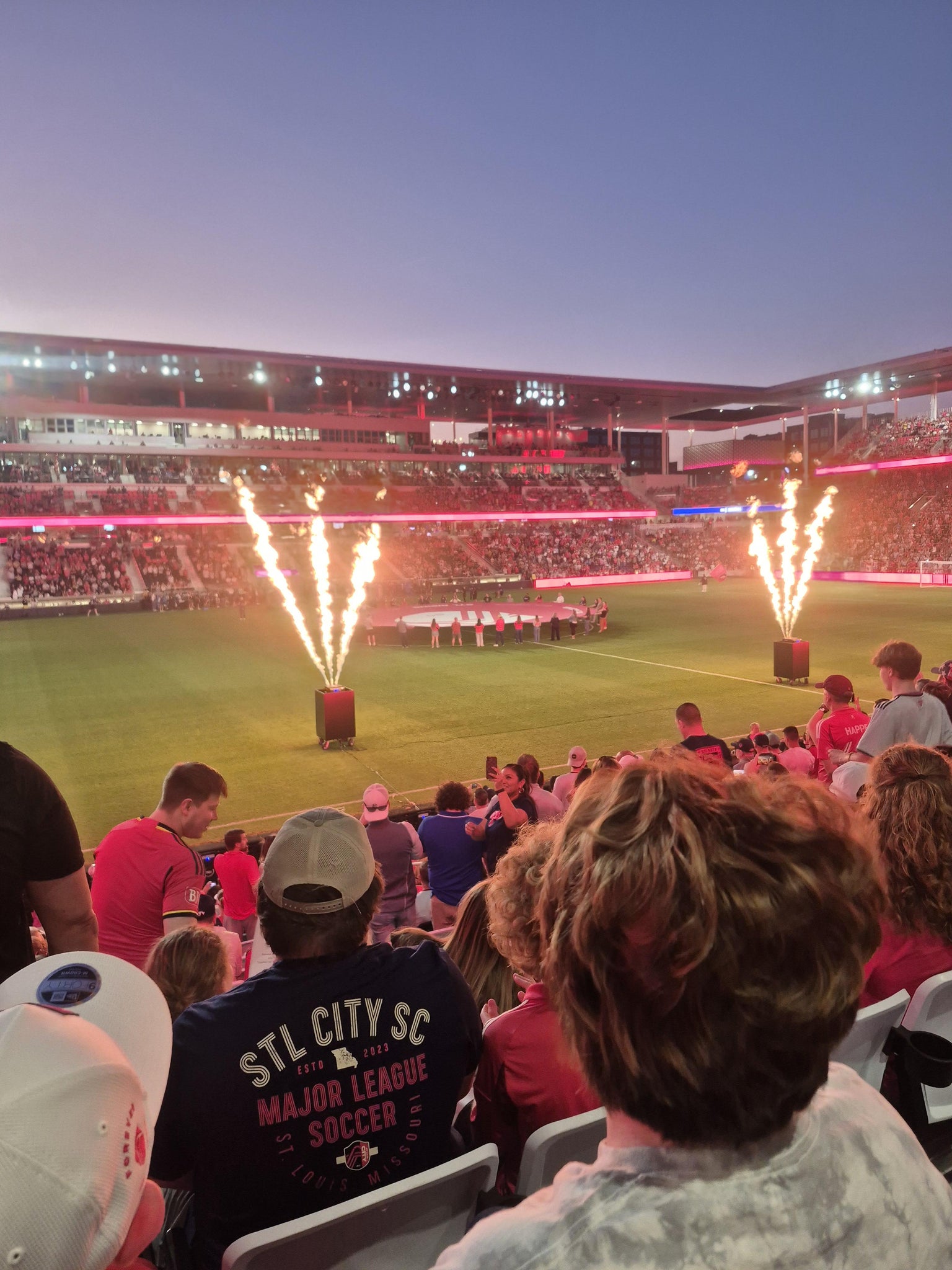 Real Fan View taken from Section 103 at Energizer Park by Ricardo A