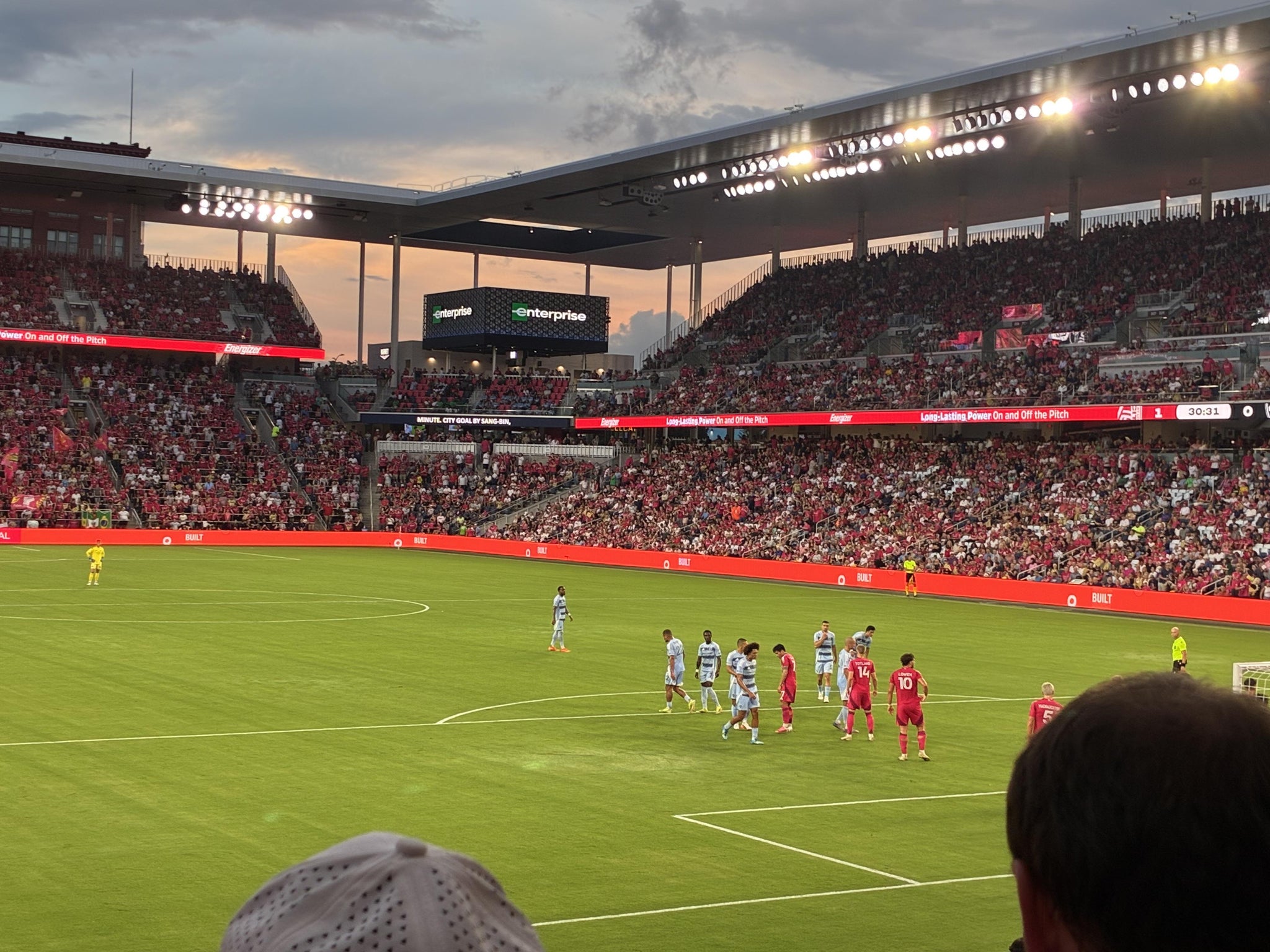 Real Fan View taken from Section 144 at Energizer Park by Luke R