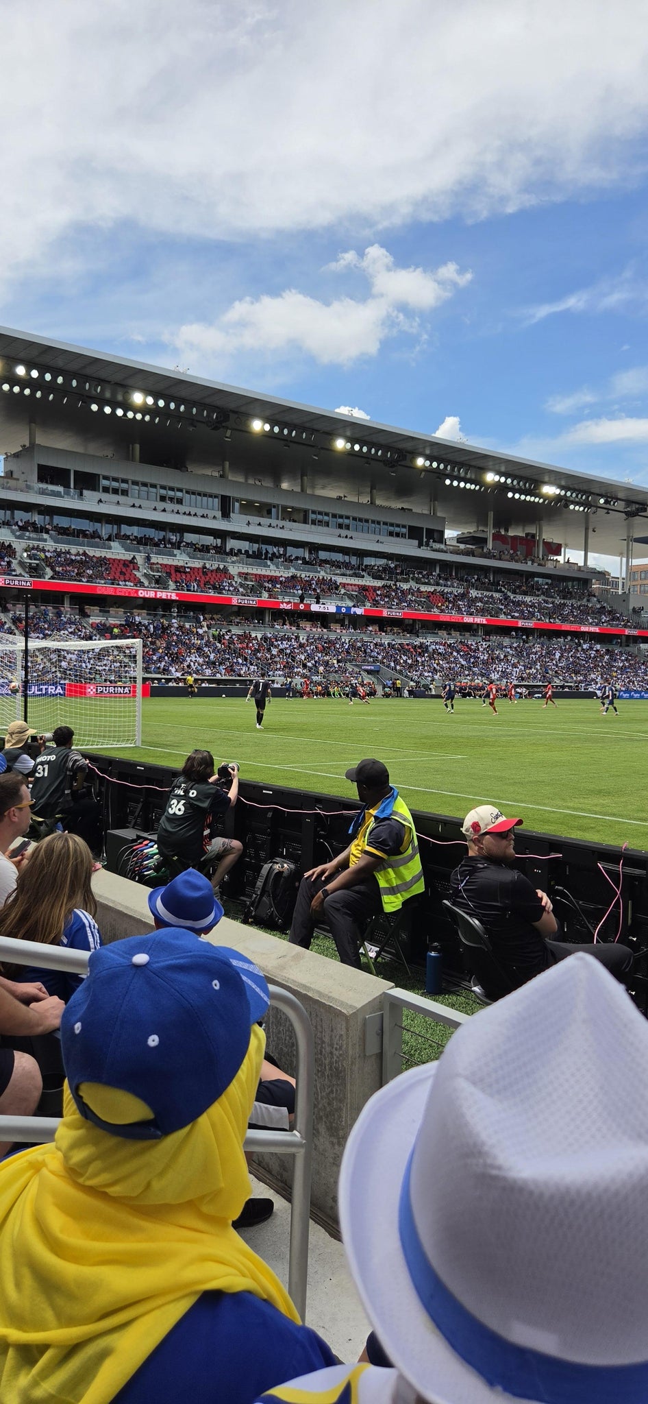 Real Fan View taken from Section 149 at Energizer Park by Selim M