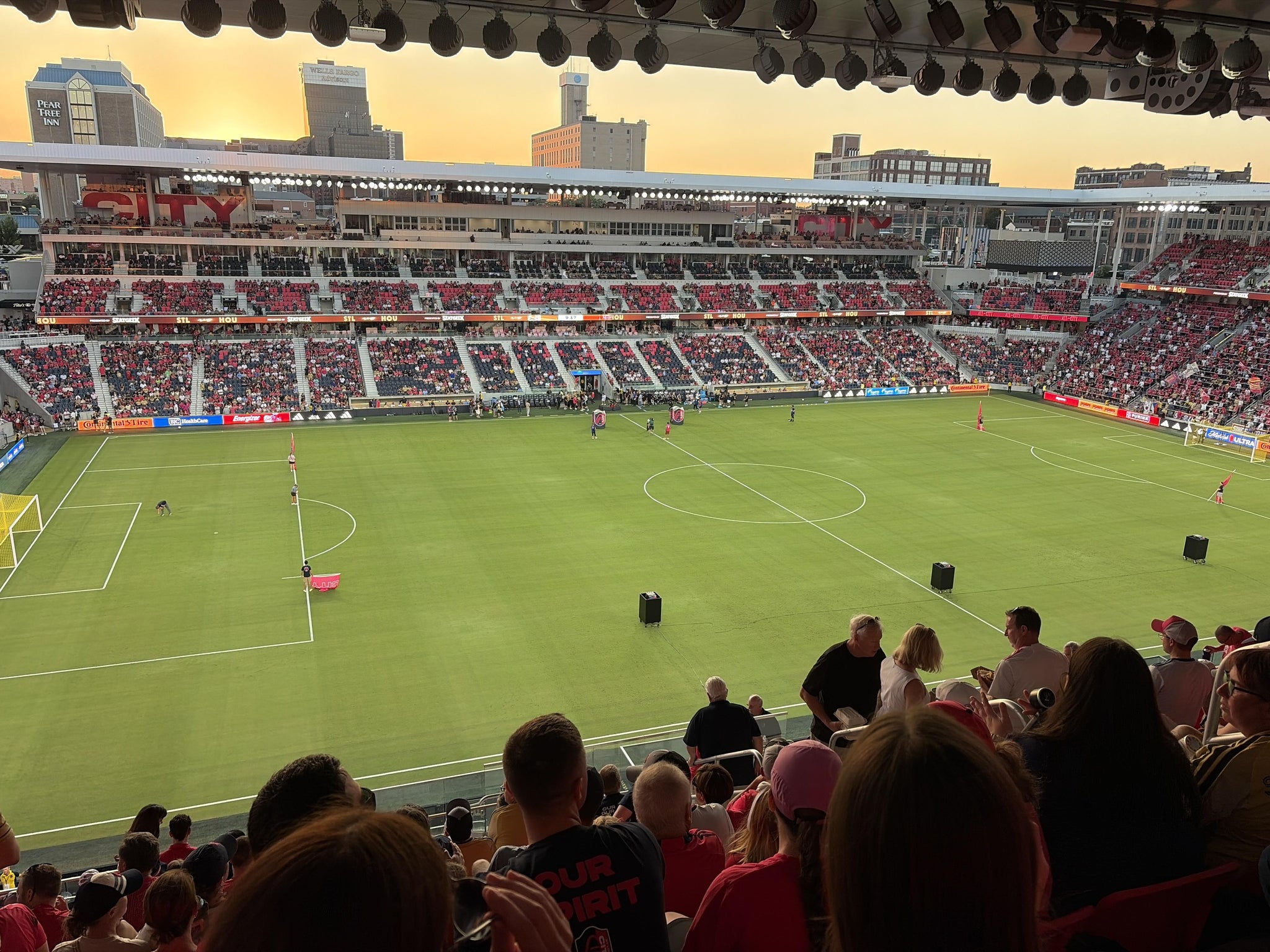 Real Fan View taken from Section 202 at Energizer Park by Anonymous User
