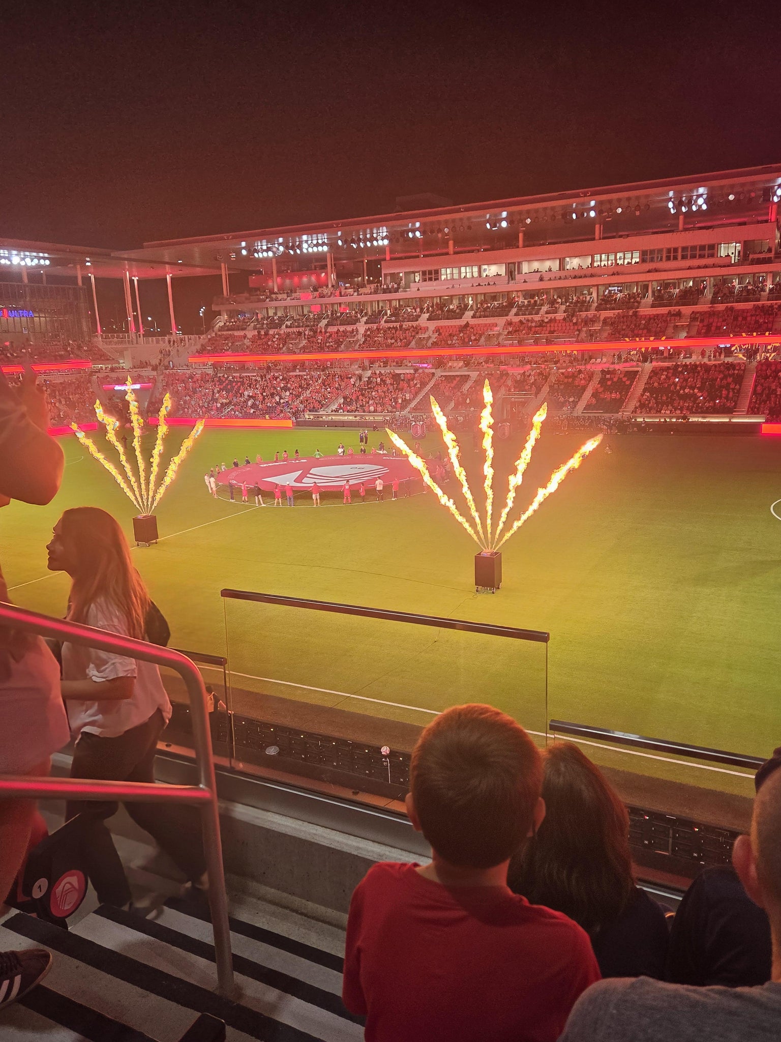 Real Fan View taken from Section 209 at Energizer Park by Ruth L