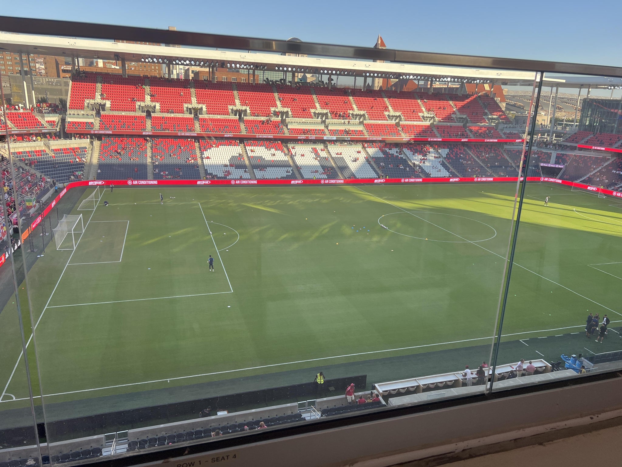 Real Fan View taken from City View Terrace 404 at Energizer Park by Lucas E