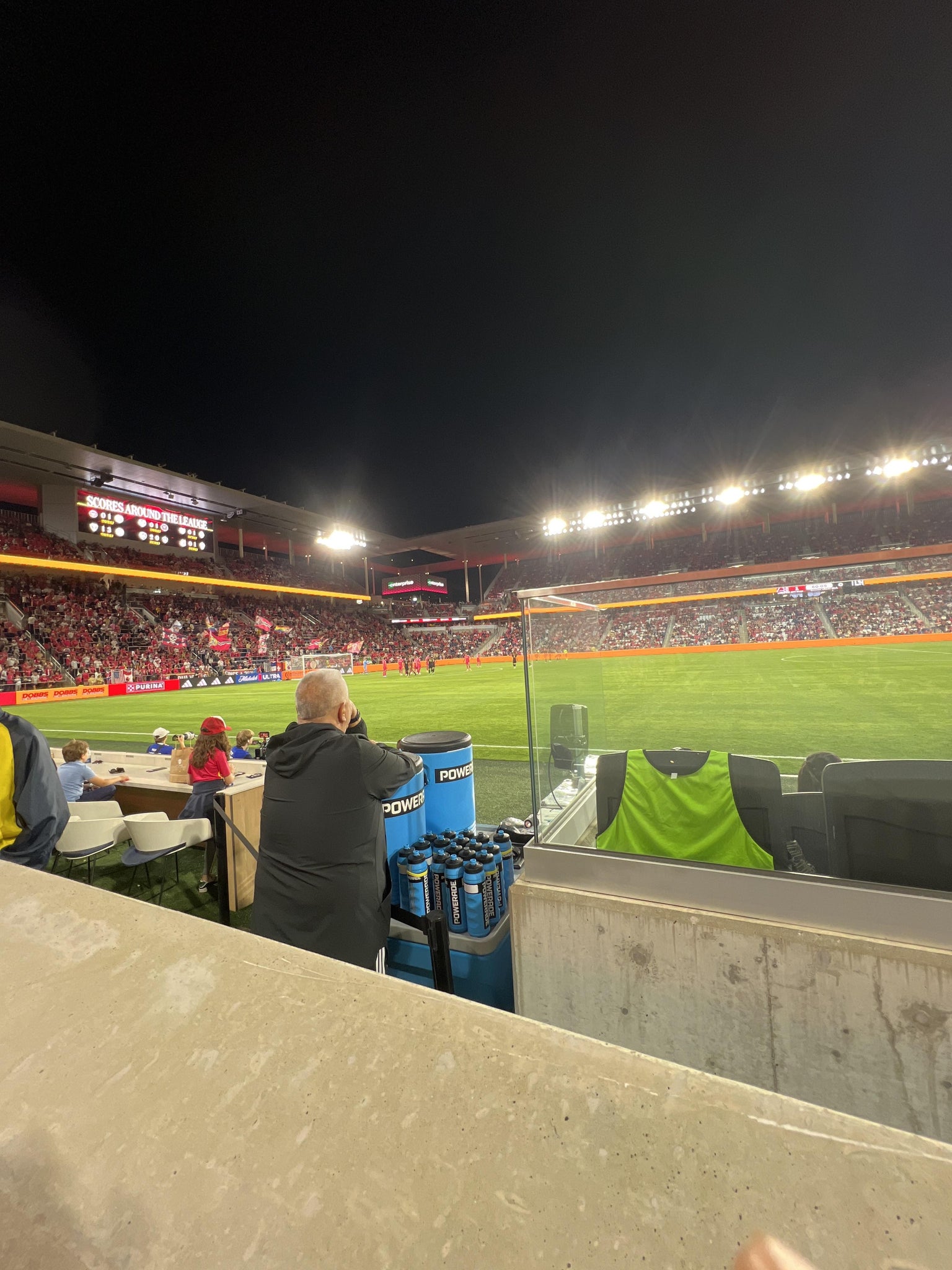 Real Fan View taken from Moneta Pitch Club 132 at Energizer Park by Kyle C