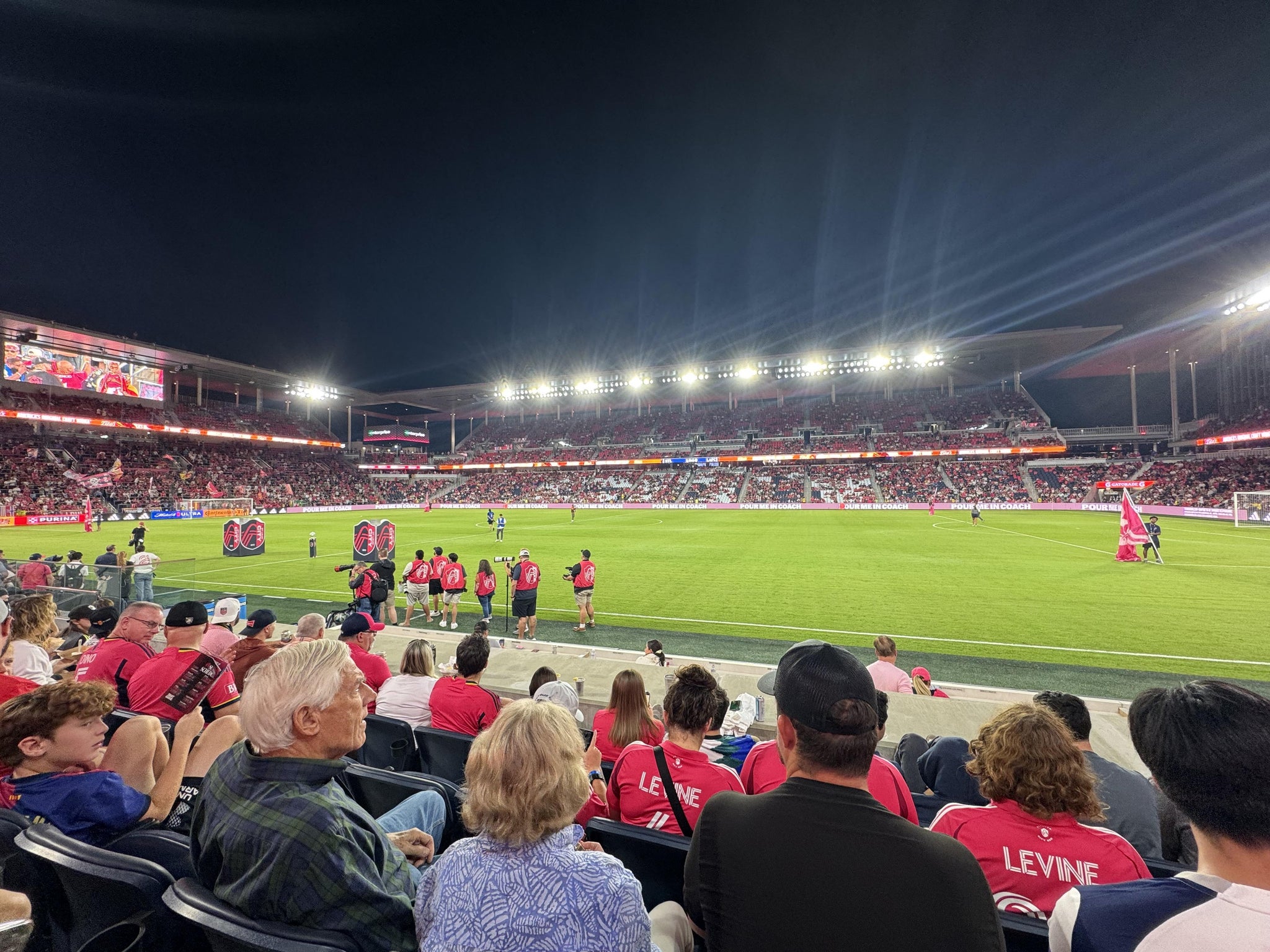 Real Fan View taken from Together Credit Union Club 137 at Energizer Park by Hunter H