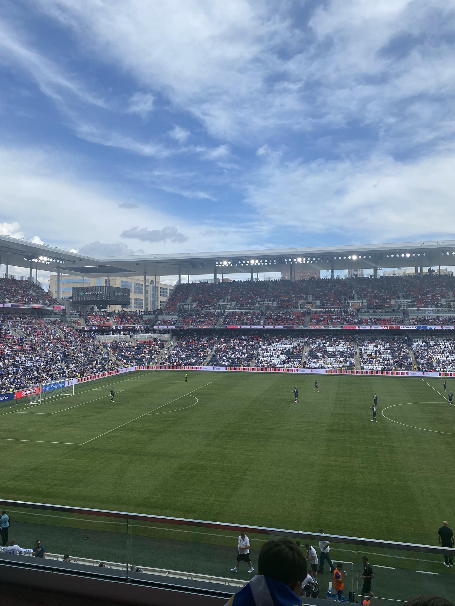 Real Fan View taken from Together Credit Union Club 232 at Energizer Park by Nejla S