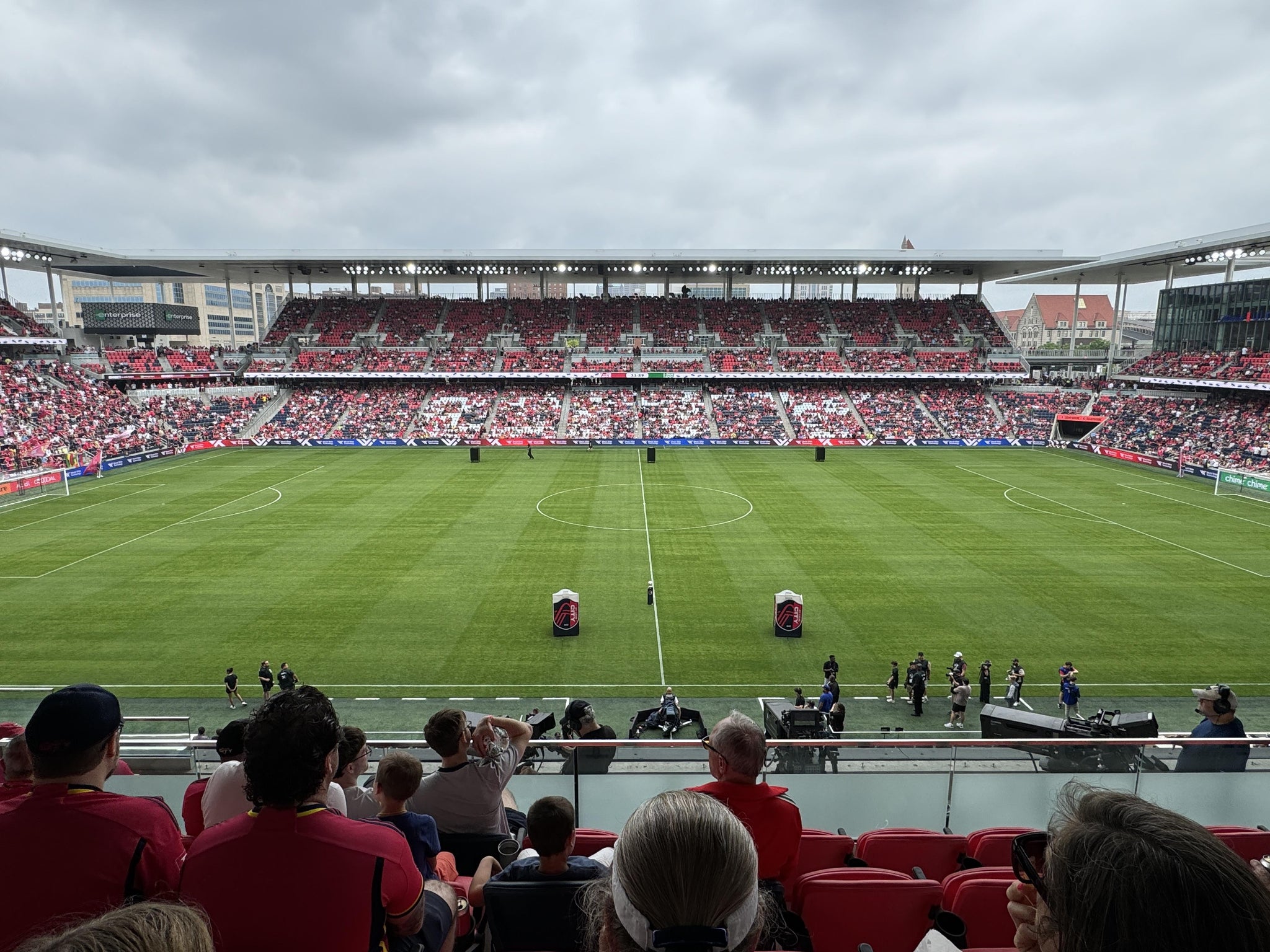Real Fan View taken from Together Credit Union Club 234 at Energizer Park by Ammar N