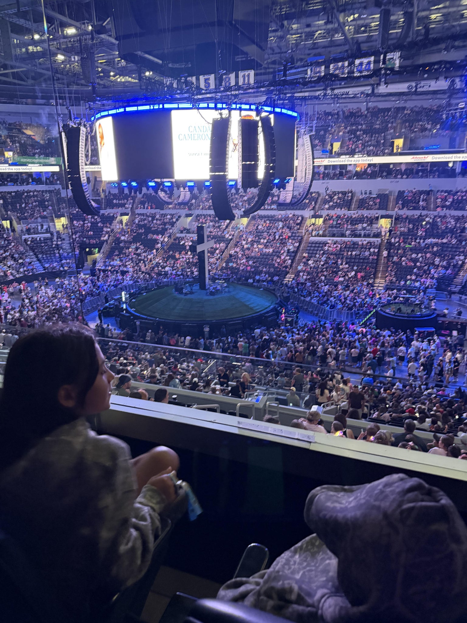 Real Fan View taken from Suite 257 at Enterprise Center by Sophie K