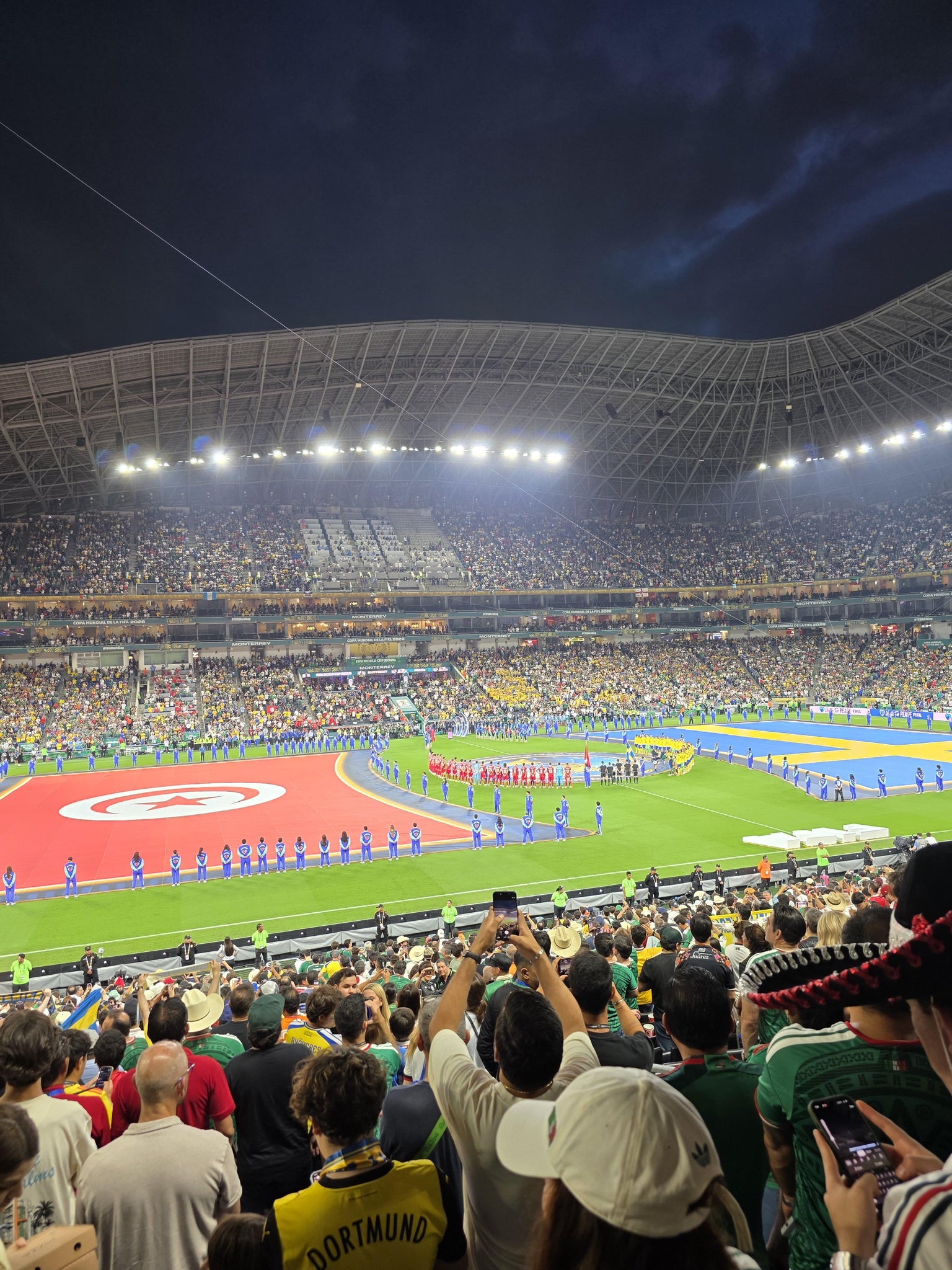 Real Fan View taken from Oriente 120 at Estadio BBVA Bancomer by Conrado adrian G