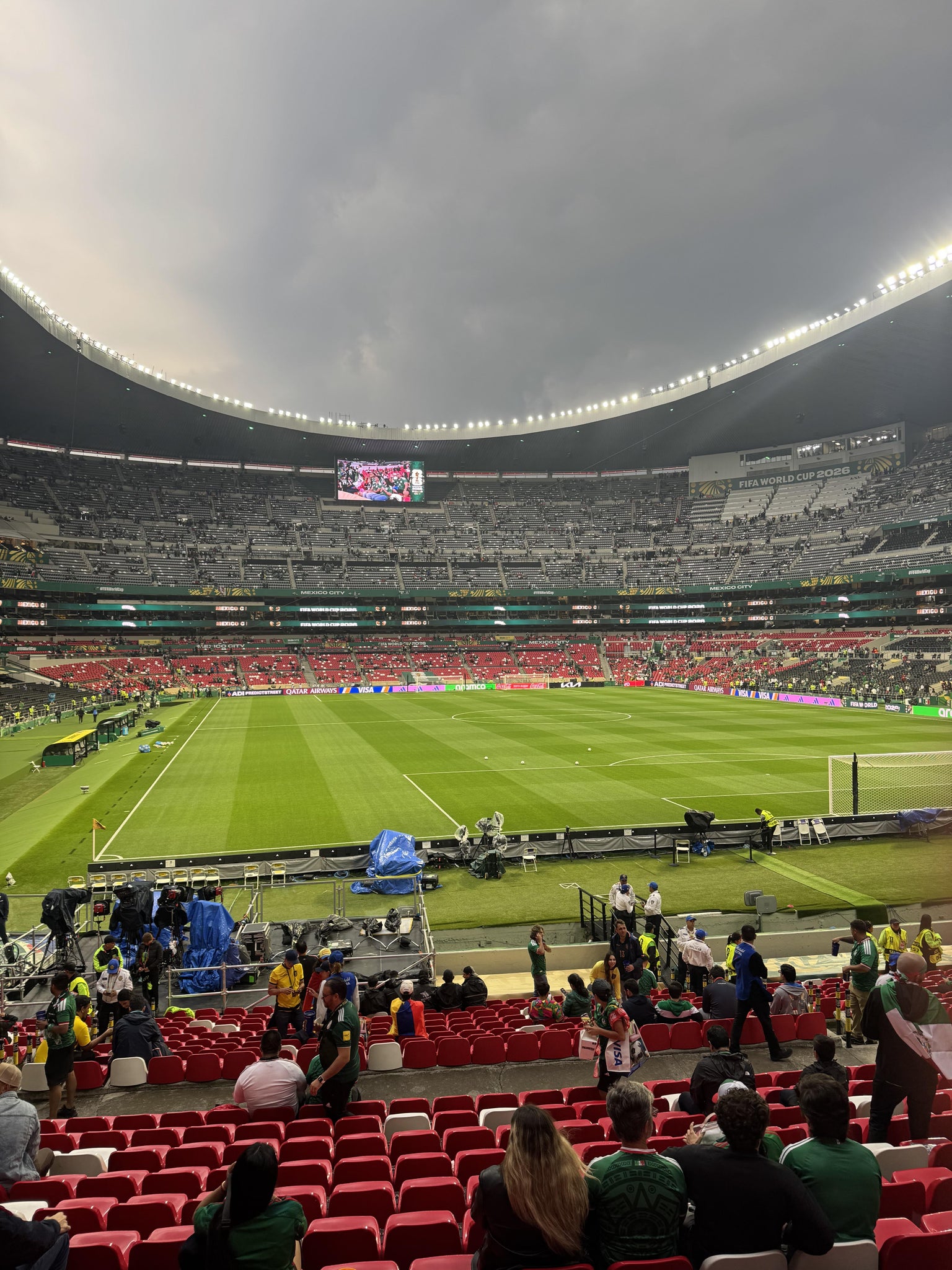 Real Fan View taken from Section 115 at Estadio Banorte by Andrea R