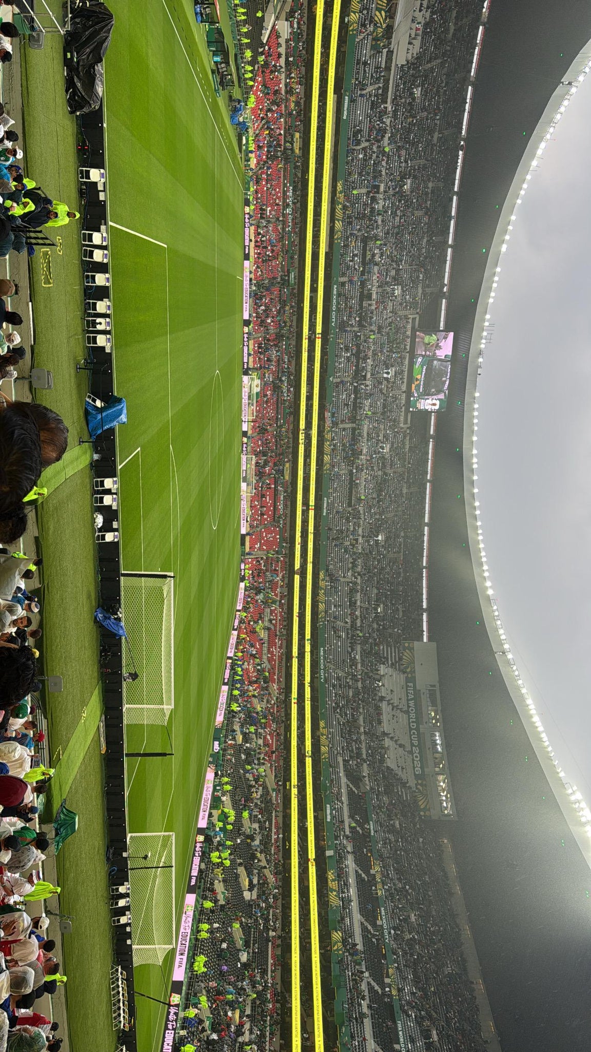 Real Fan View taken from Section 116 at Estadio Banorte by Fabiola G