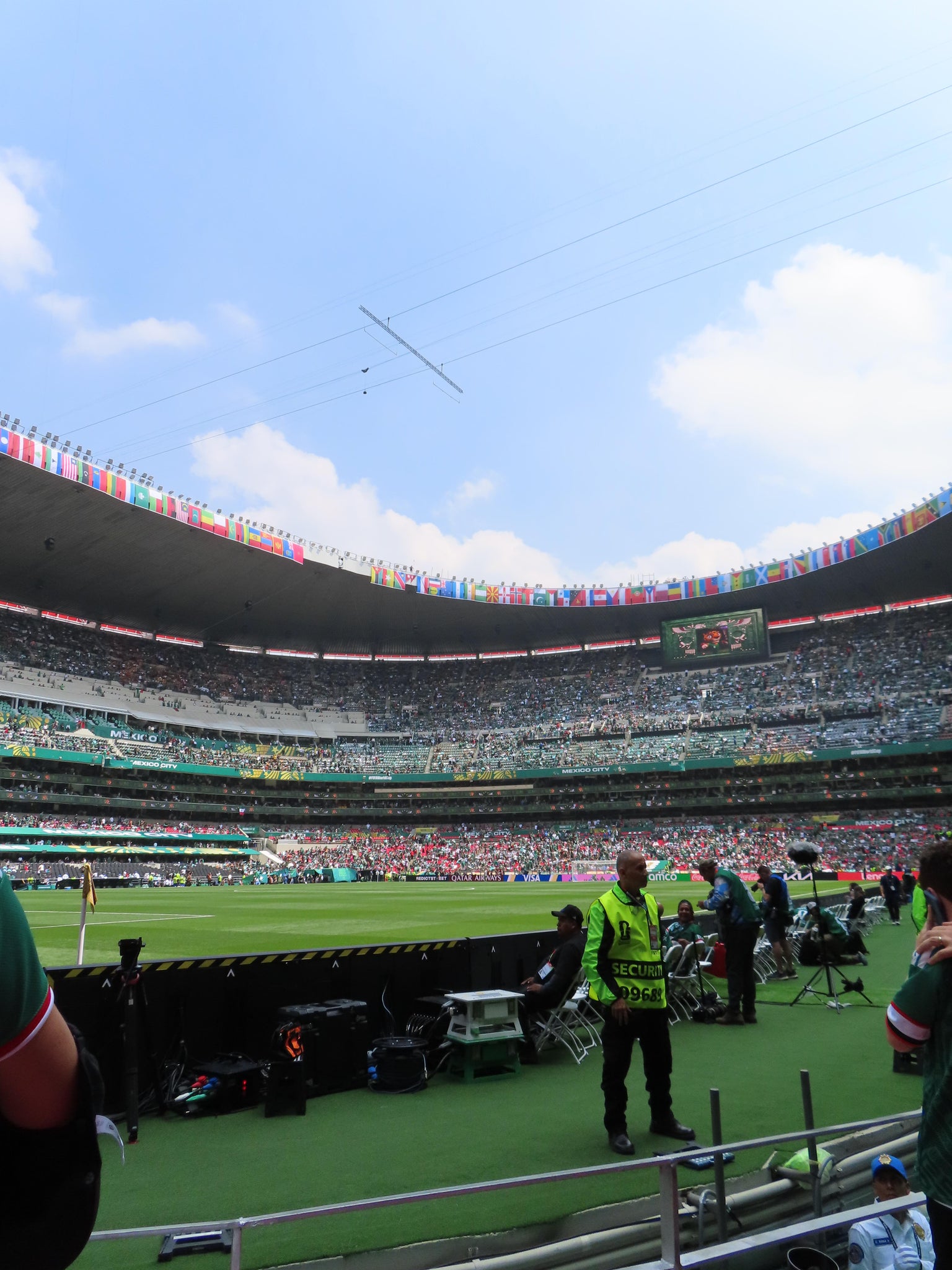 Real Fan View taken from Section 123 A at Estadio Banorte by Ashley M