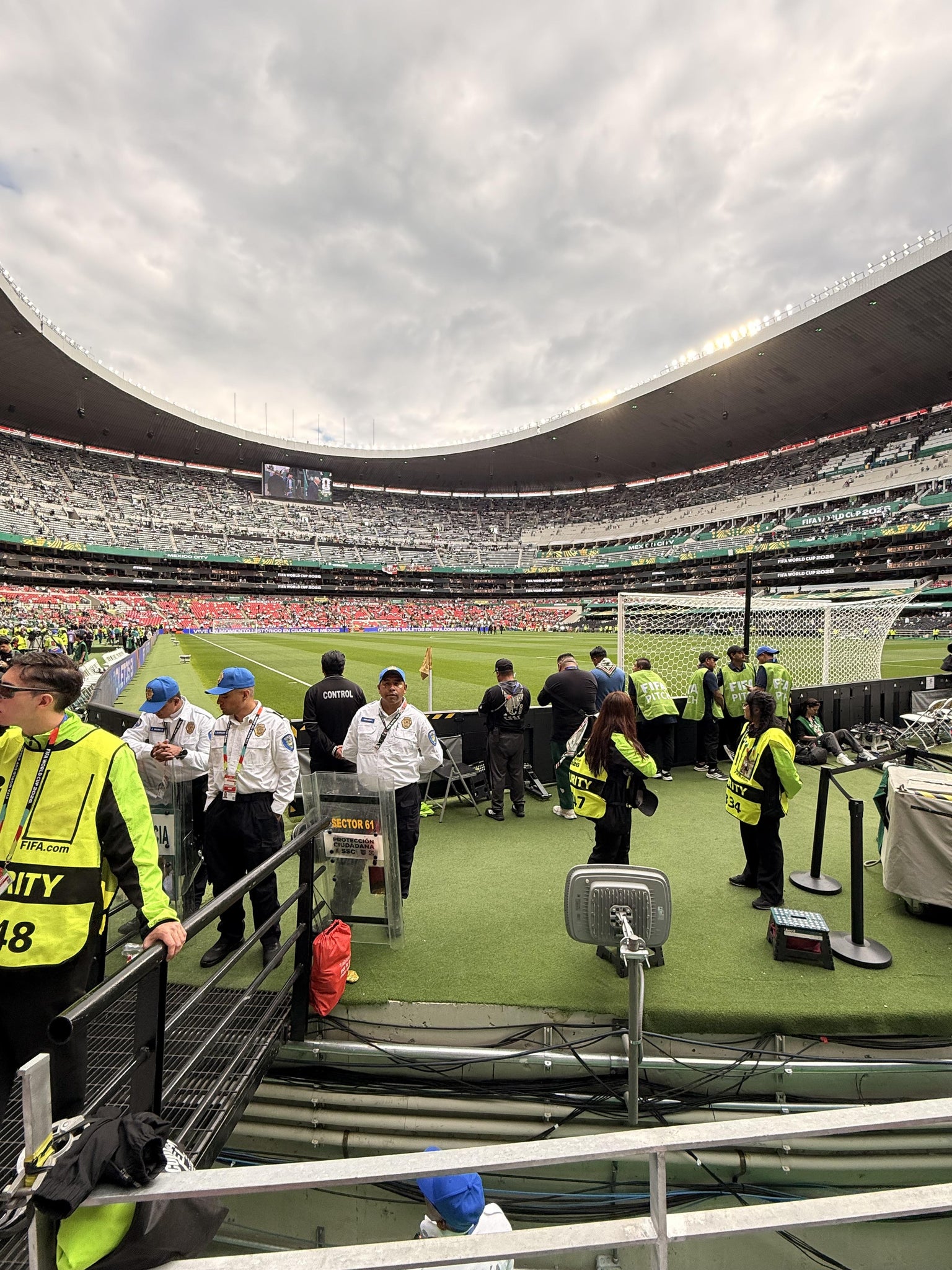 Real Fan View taken from Section 136 A at Estadio Banorte by Elizabeth M