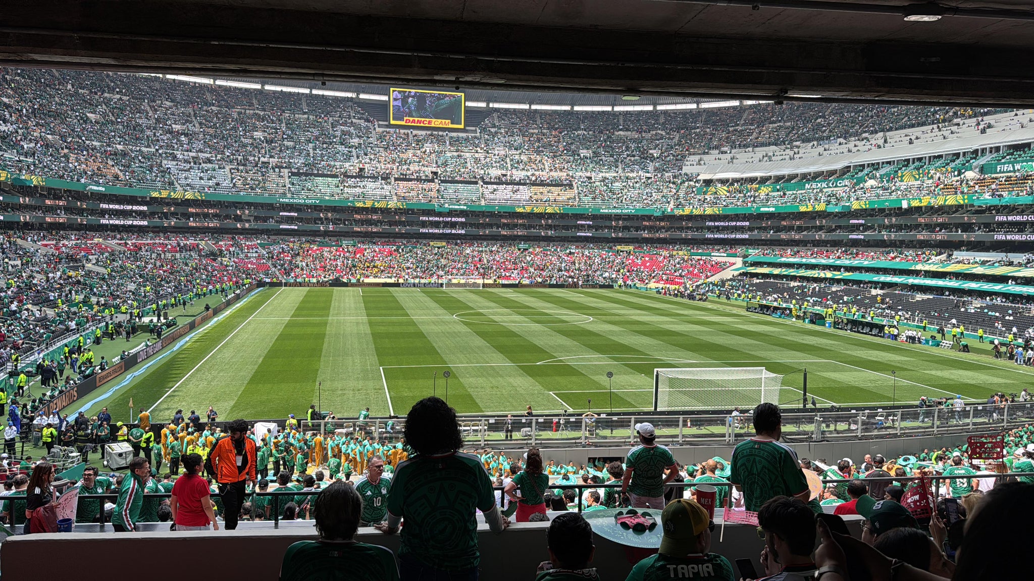 Real Fan View taken from Section 248 N at Estadio Banorte by Angel M