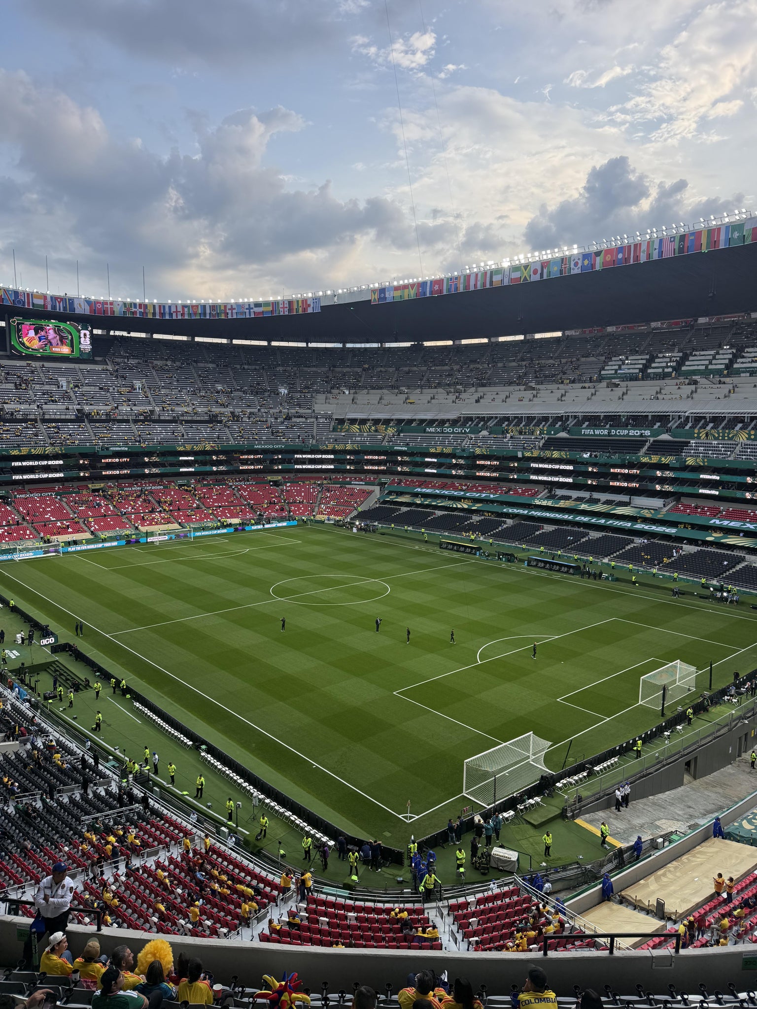 Real Fan View taken from Section 330 at Estadio Banorte by Carlos andres S