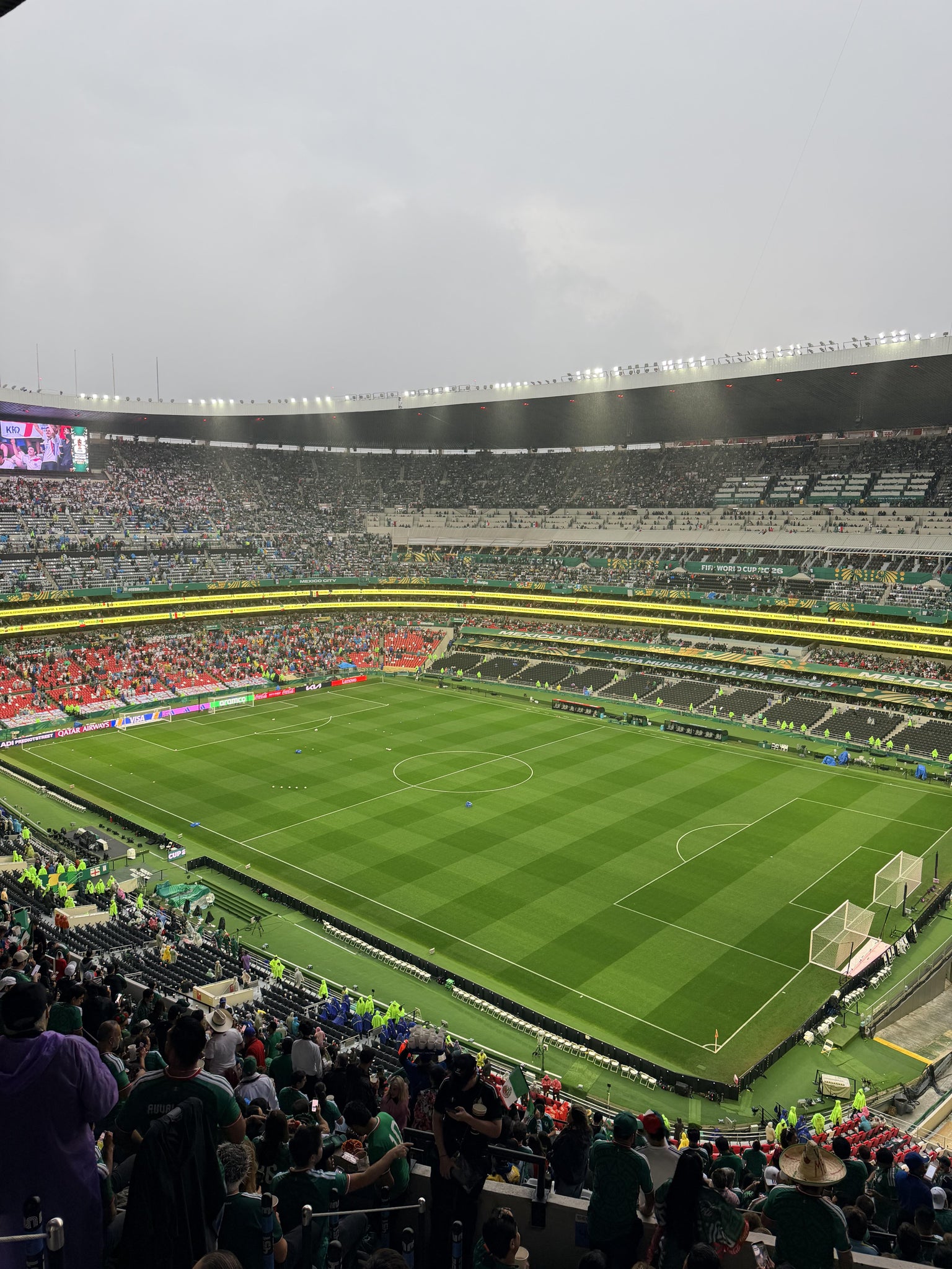 Real Fan View taken from Section 452 at Estadio Banorte by Carlos elias  R