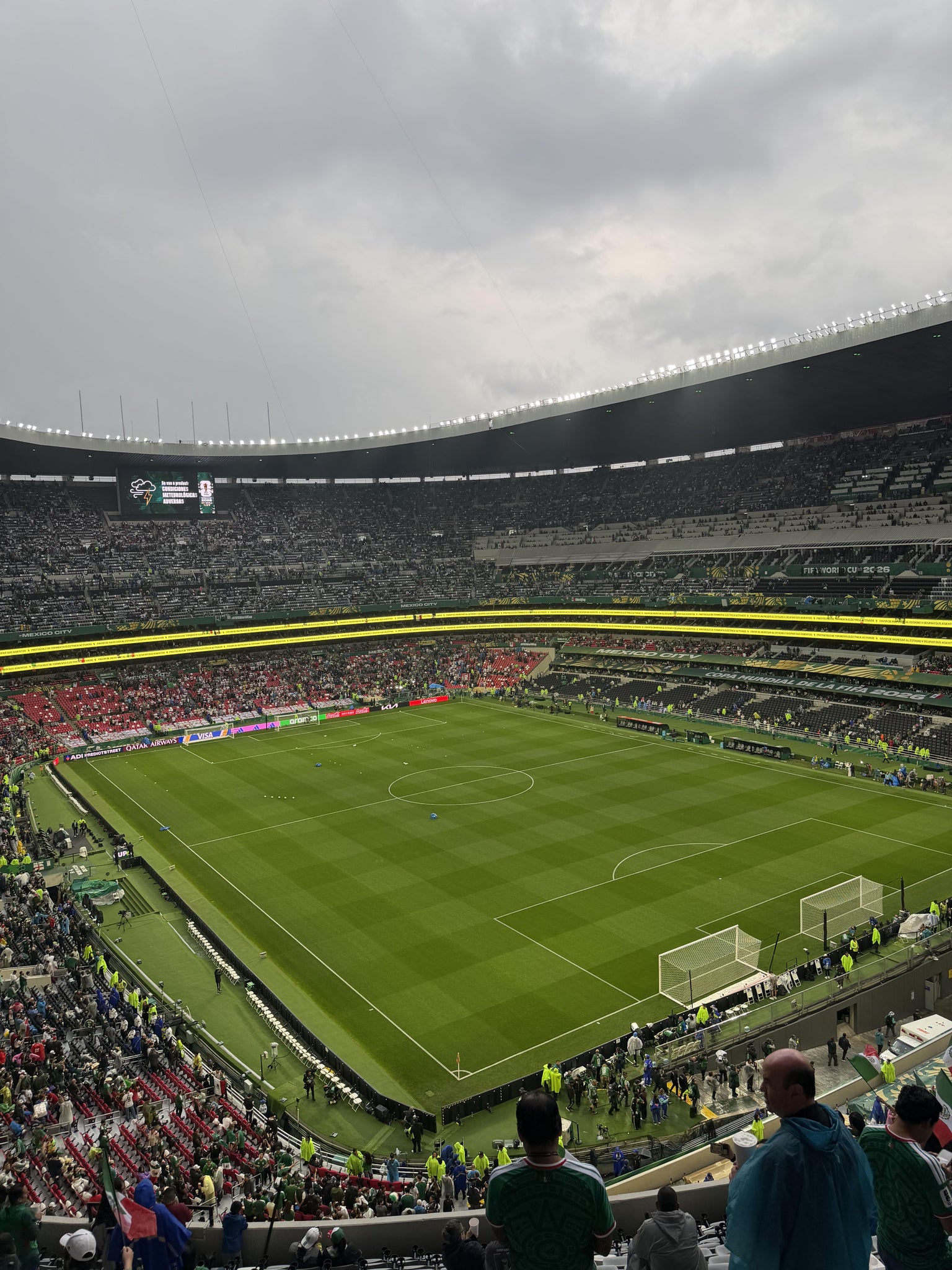 Real Fan View taken from Section 455 at Estadio Banorte by Jonathan P