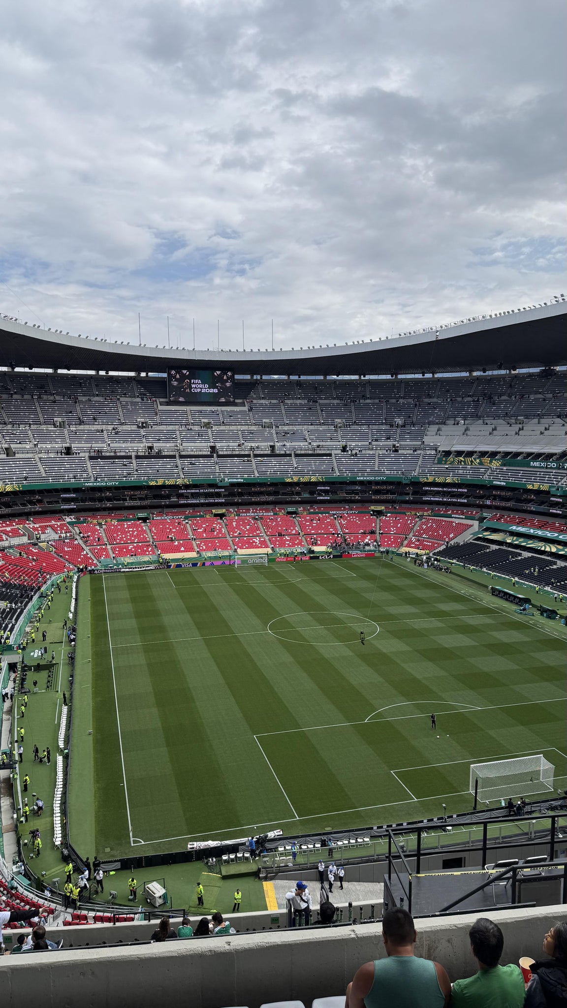Real Fan View taken from Section 458 at Estadio Banorte by José alfredo E