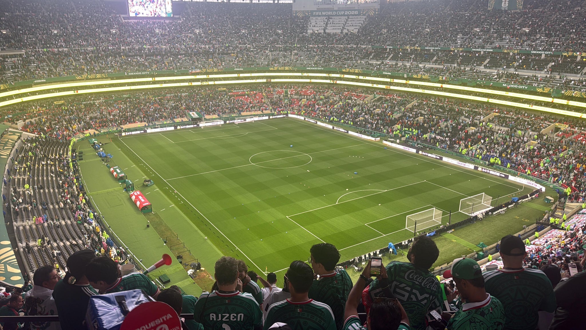 Real Fan View taken from Section 521 at Estadio Banorte by Marco G