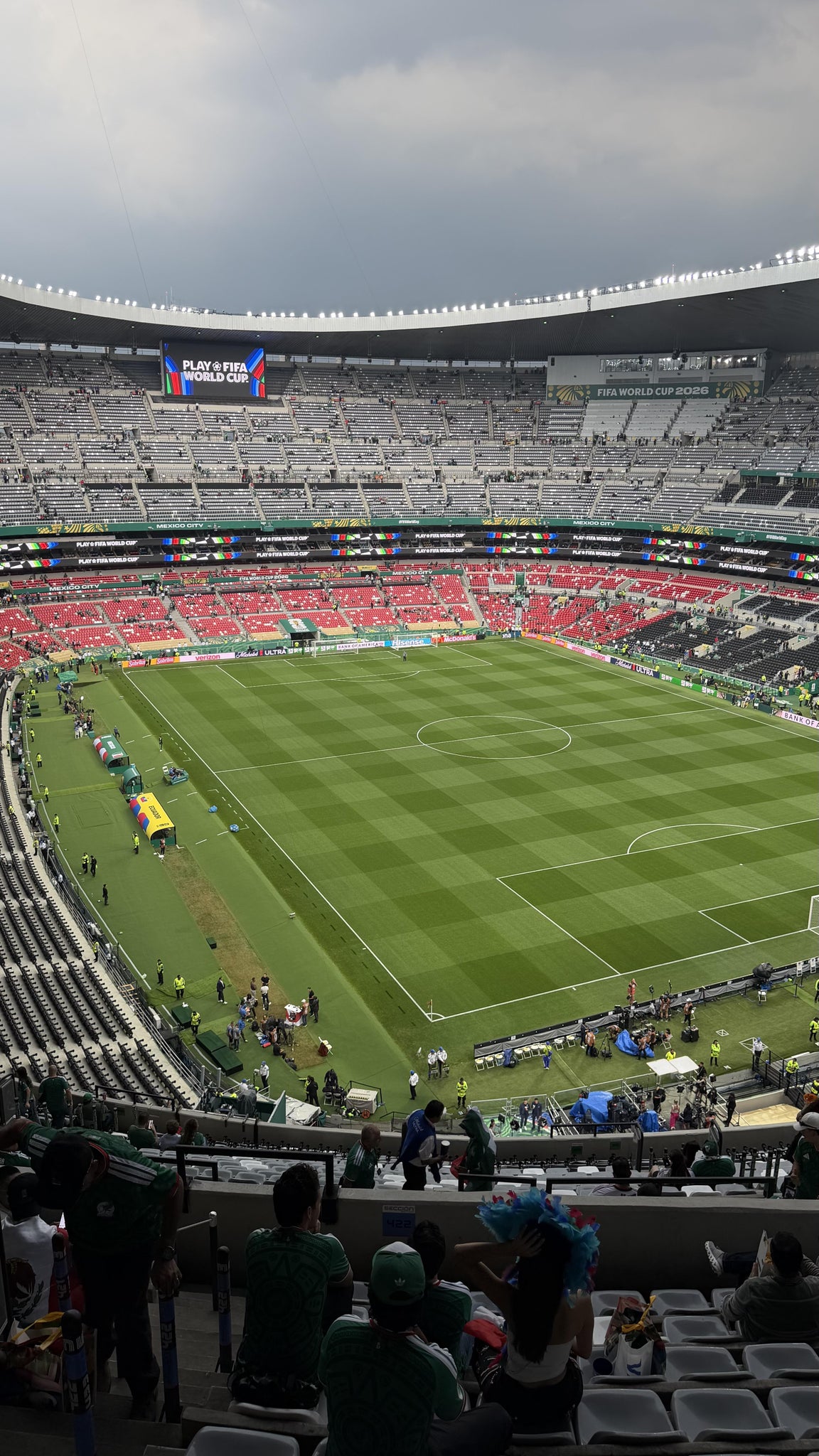 Real Fan View taken from Section 522 at Estadio Banorte by Anonymous User