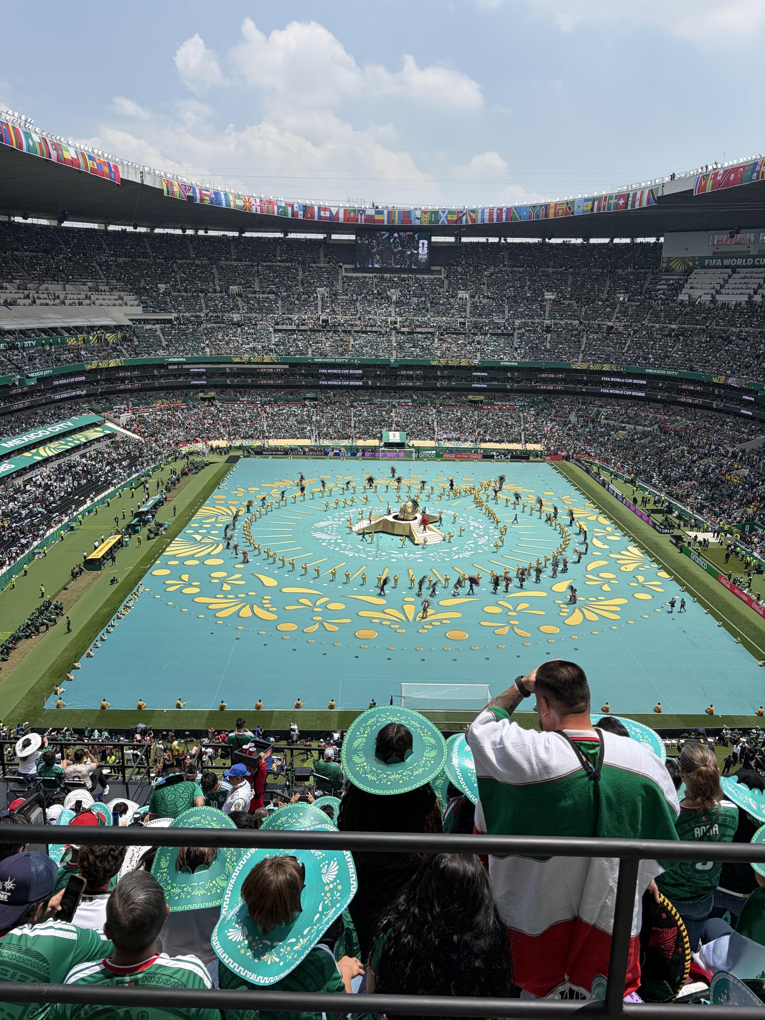 Real Fan View taken from Section 526 at Estadio Banorte by Edith G