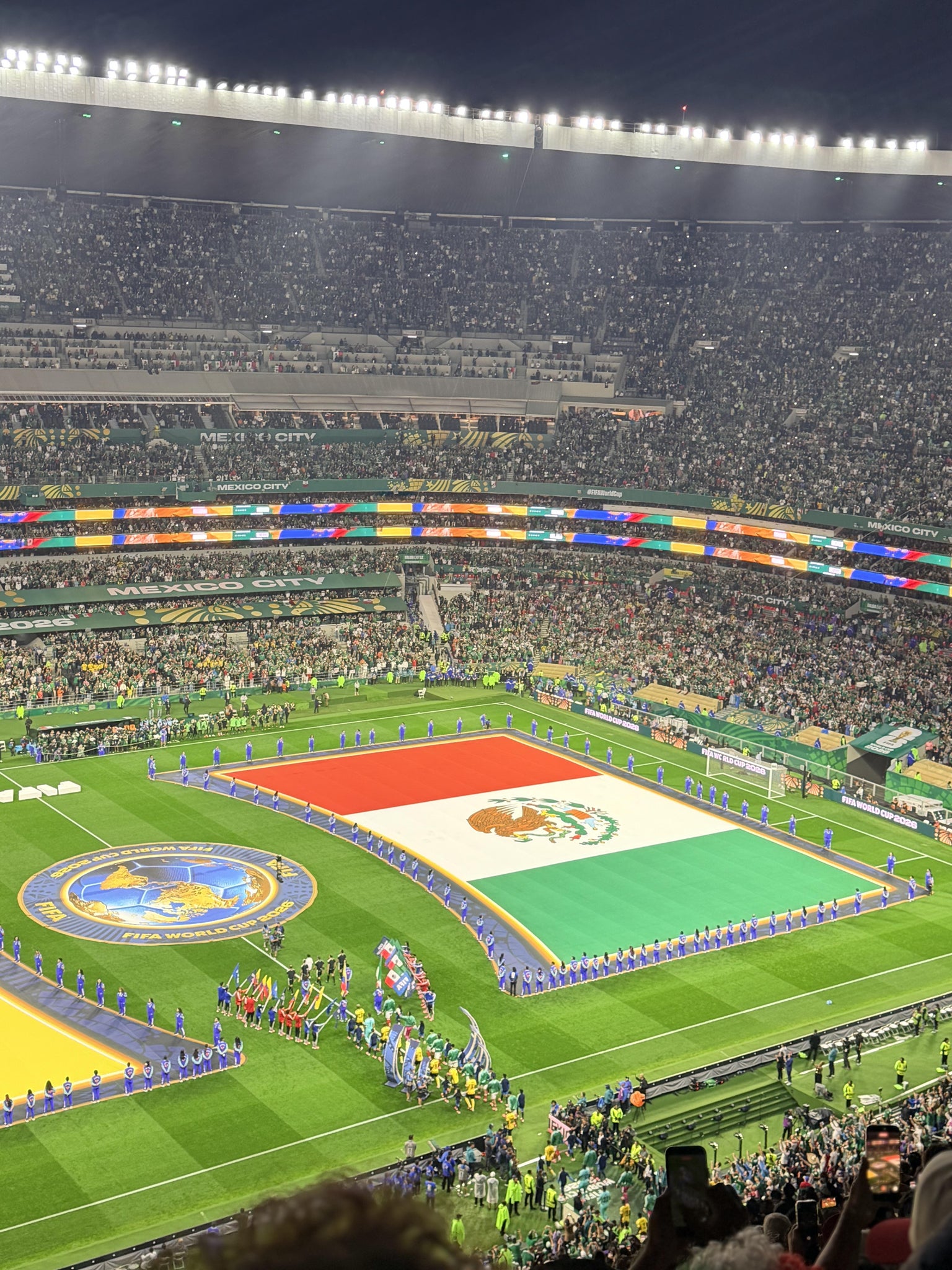 Real Fan View taken from Section 540 at Estadio Banorte by Mayela T