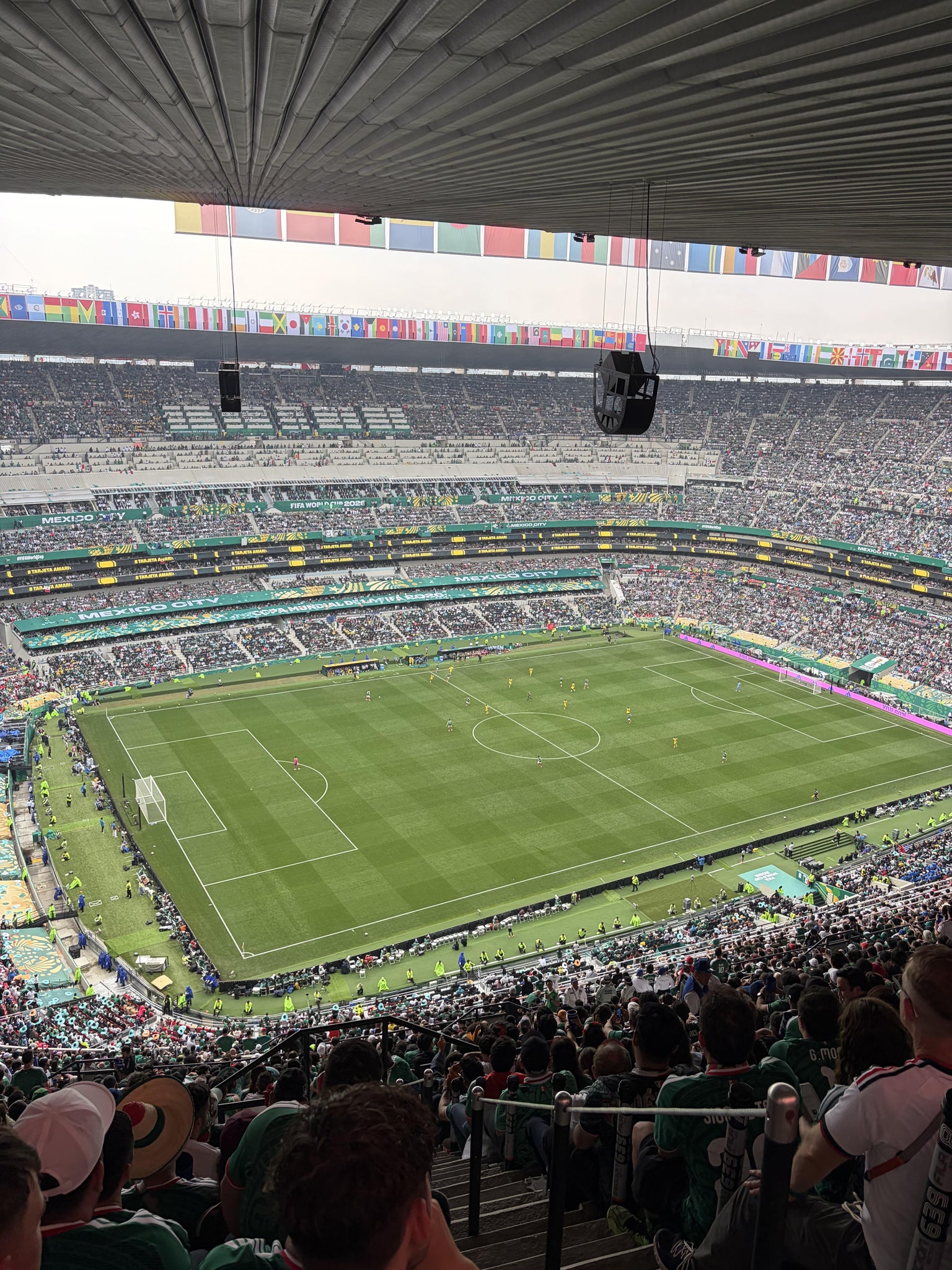 Real Fan View taken from Section 638 at Estadio Banorte by Karime O