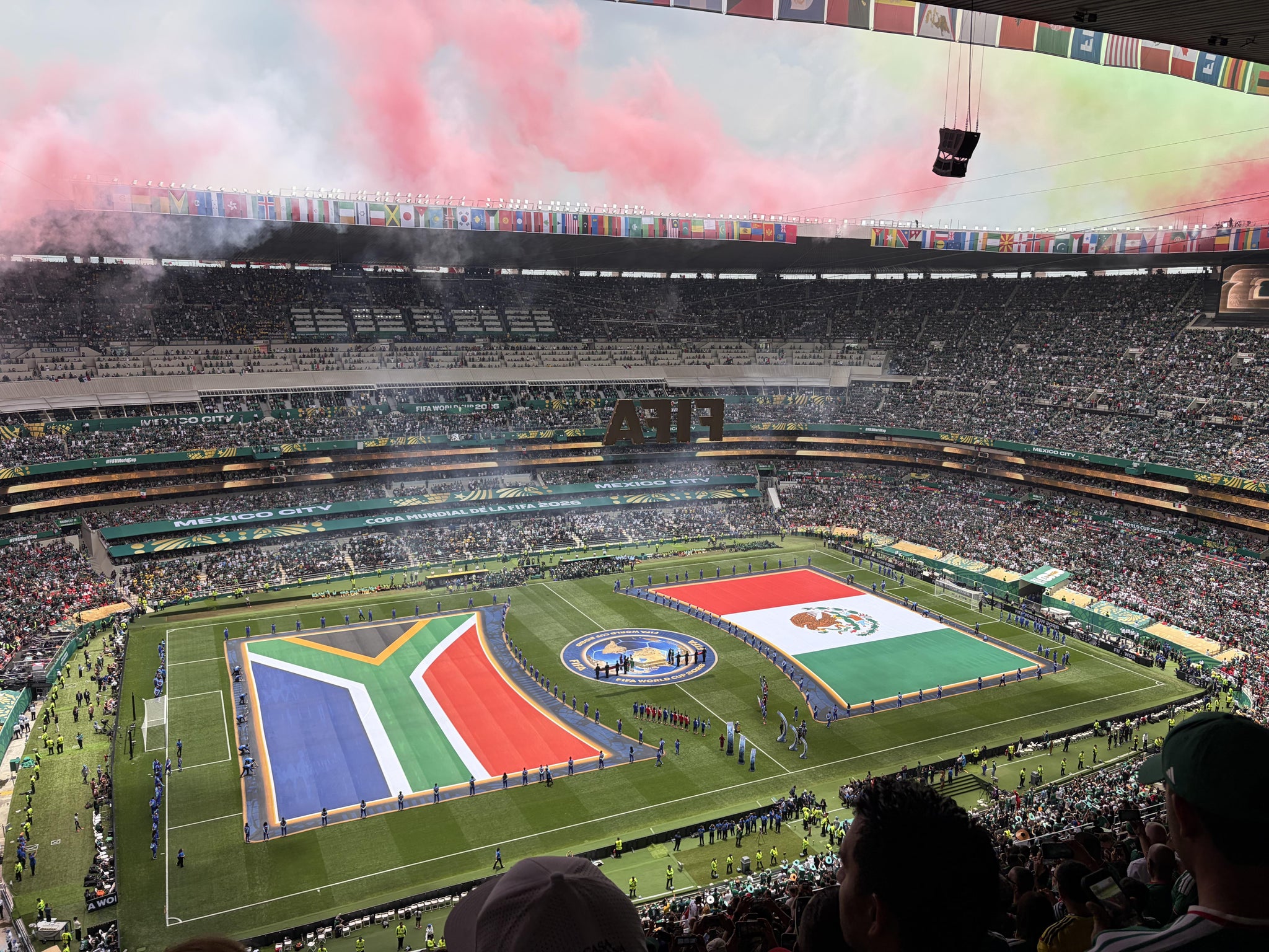 Real Fan View taken from Section 641 at Estadio Banorte by Luis B