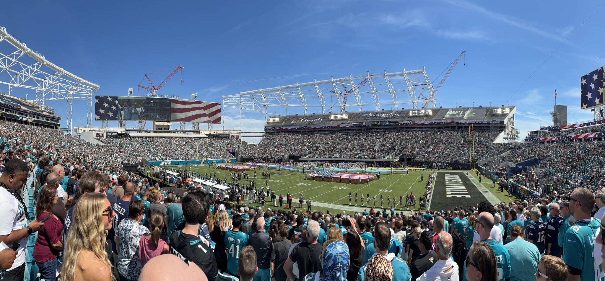 Real Fan View taken from Section 105 at EverBank Stadium by Dylan B