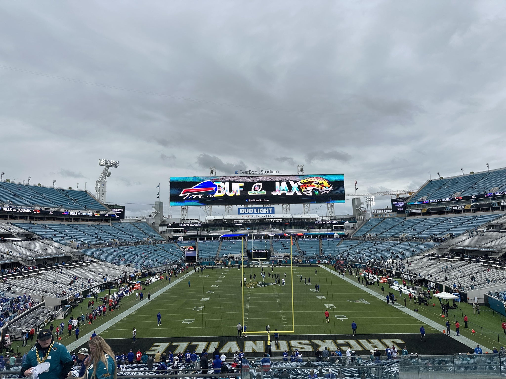 Real Fan View taken from Section 223 at EverBank Stadium by Dalton B