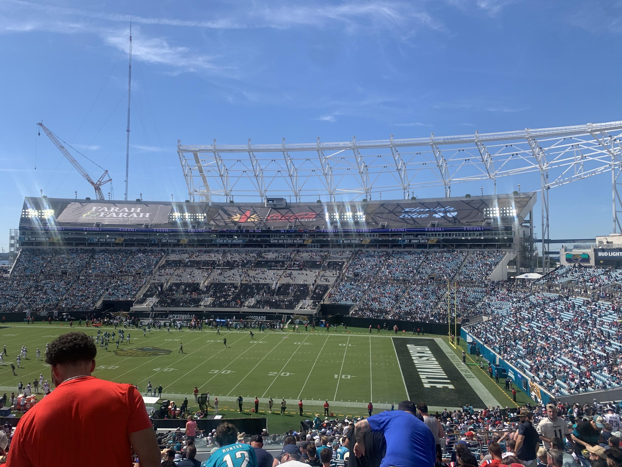 Real Fan View taken from Section 233 at EverBank Stadium by Crishna A