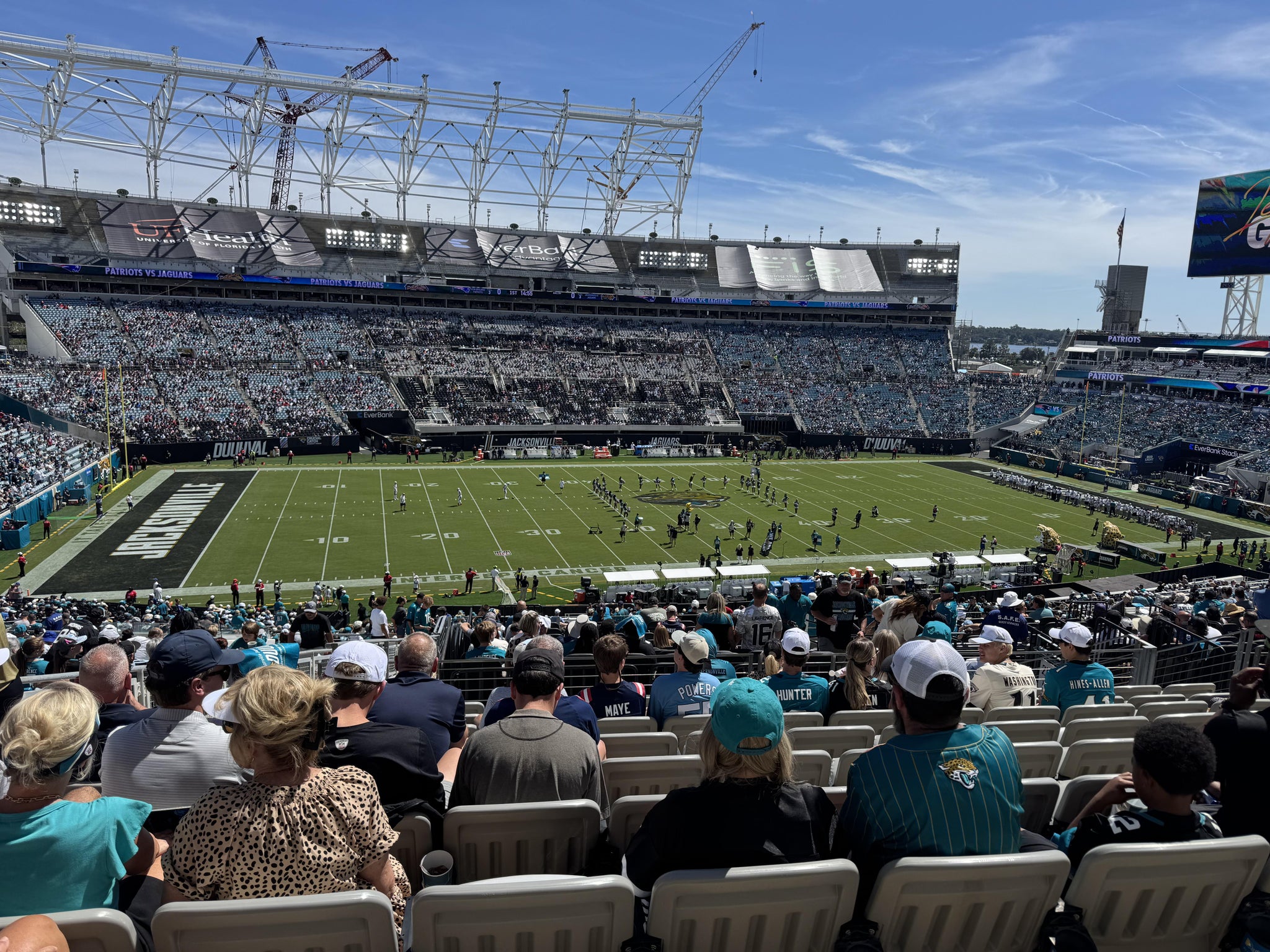 Real Fan View taken from Gallagher Club 212 at EverBank Stadium by Daniel R