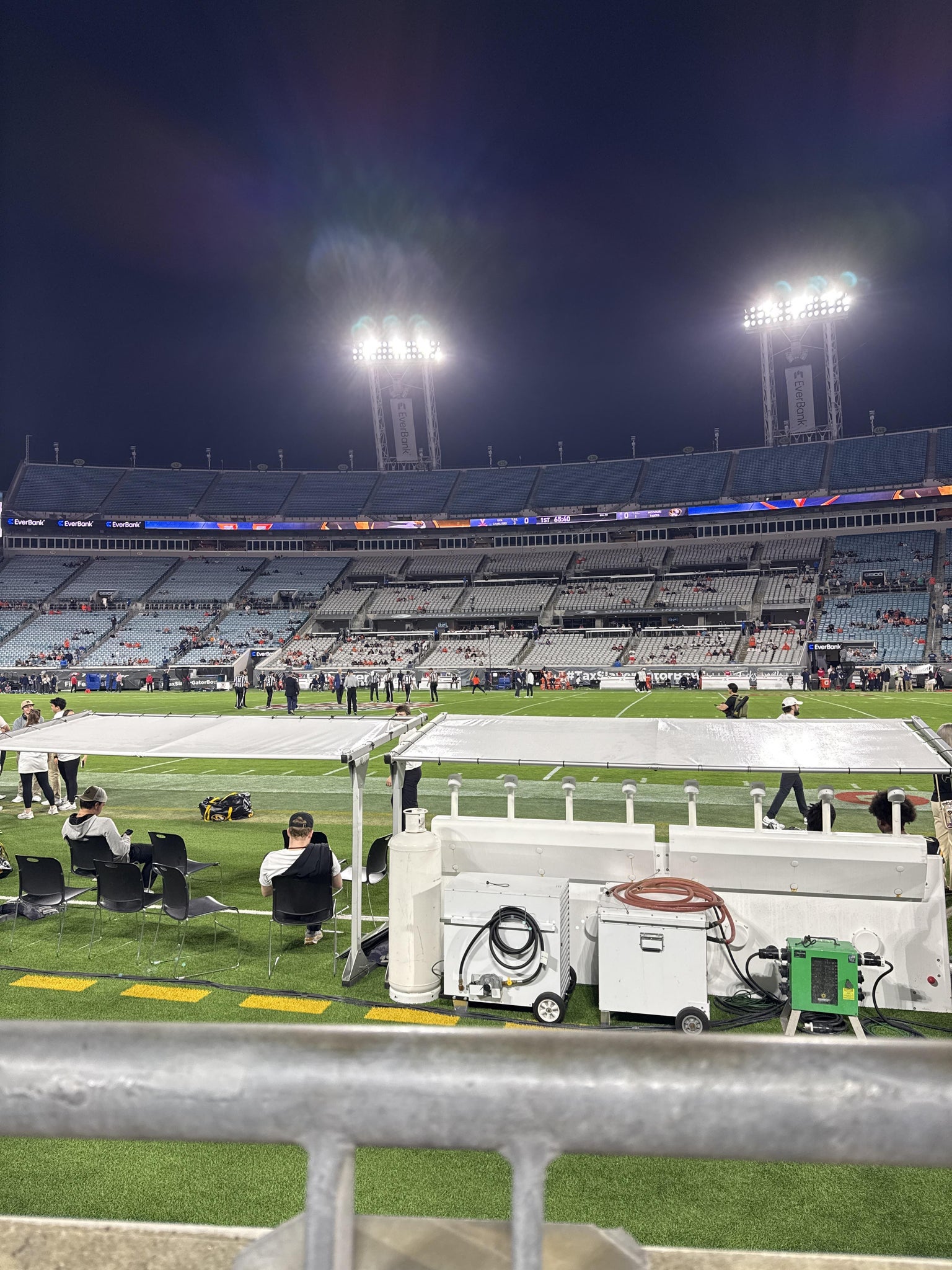 Real Fan View taken from Gallagher Club 8 at EverBank Stadium by Melanie B