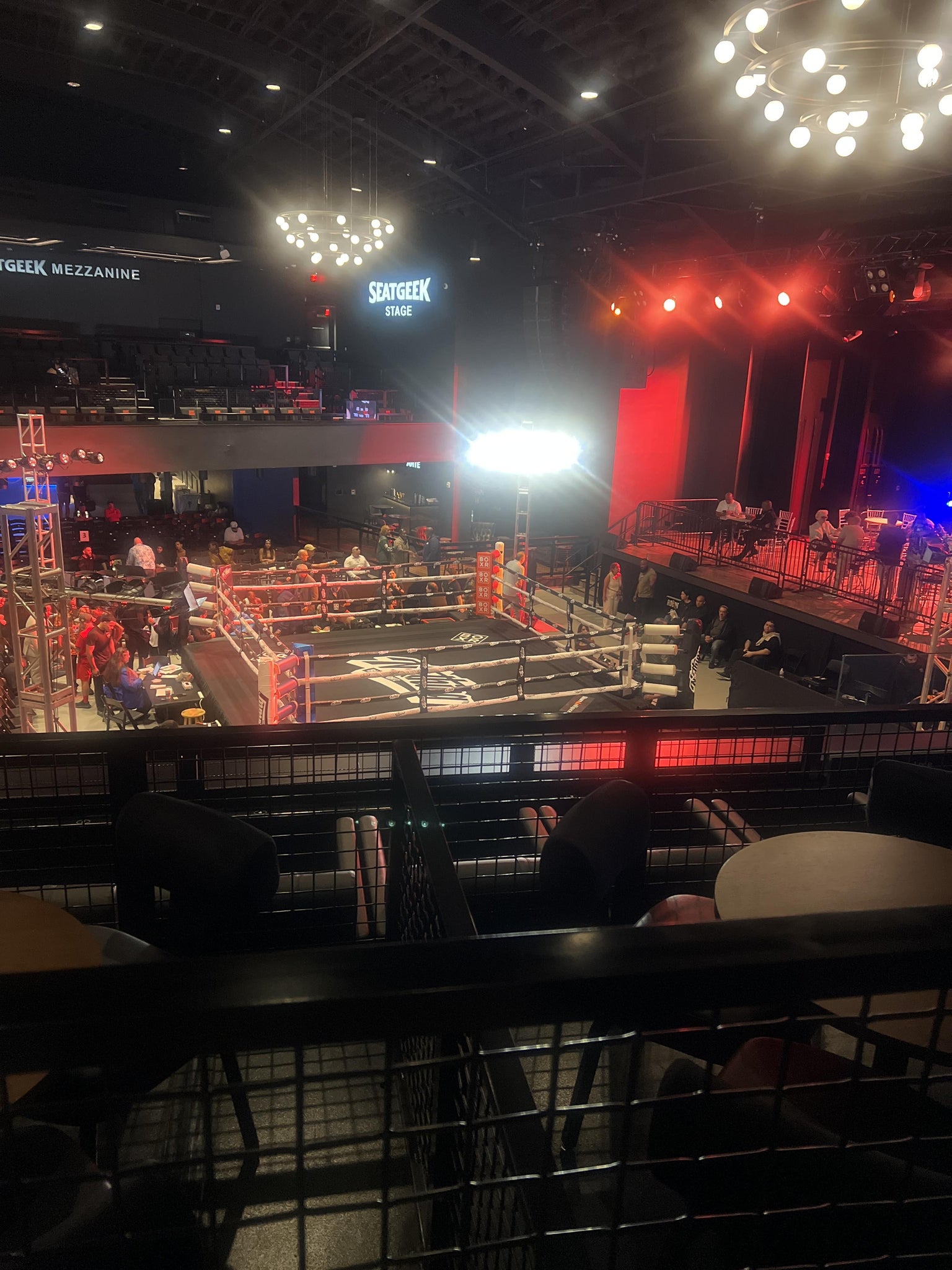 Real Fan View taken from Section 3 at FTL War Memorial Auditorium by Lauren M