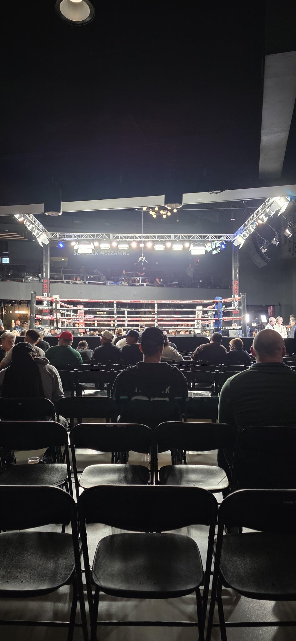 Real Fan View taken from Floor 1 at FTL War Memorial Auditorium by Philip D