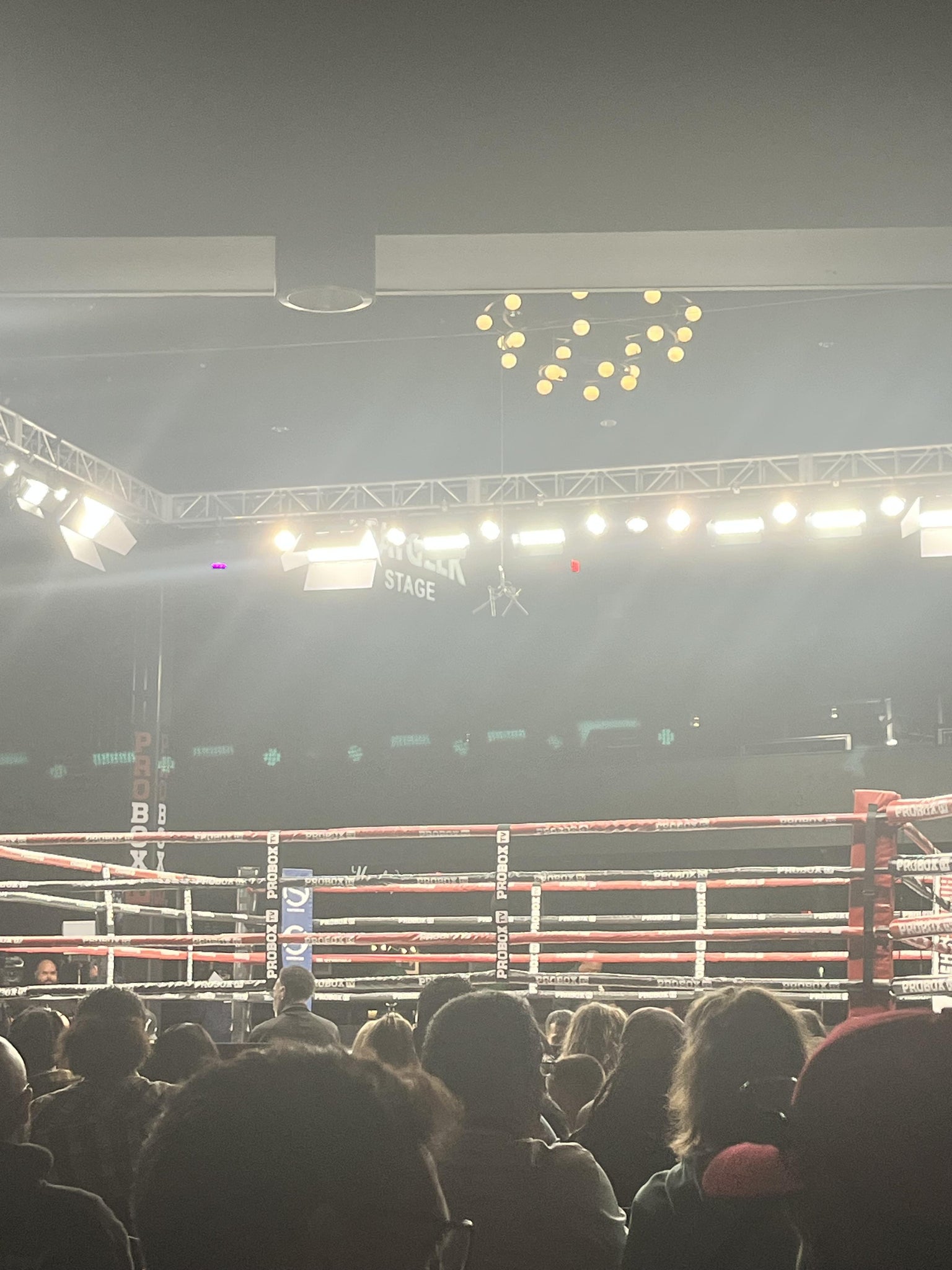 Real Fan View taken from Floor 4 at FTL War Memorial Auditorium by Emiliano J