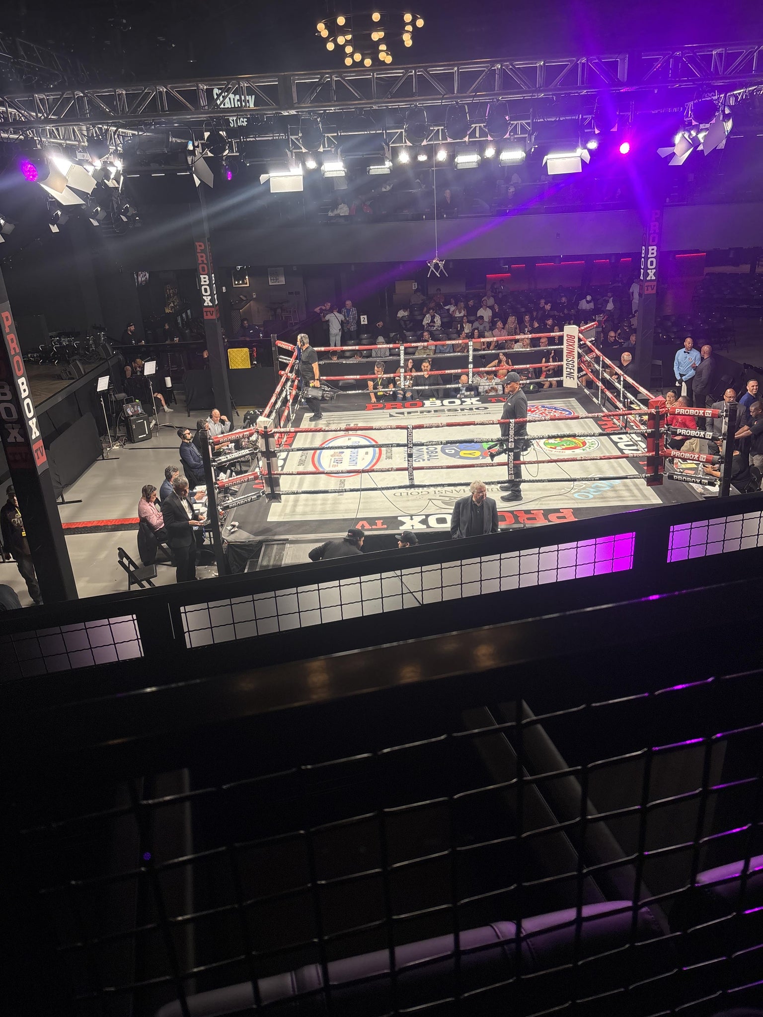 Real Fan View taken from Mezzanine 12 at FTL War Memorial Auditorium by Kennel M