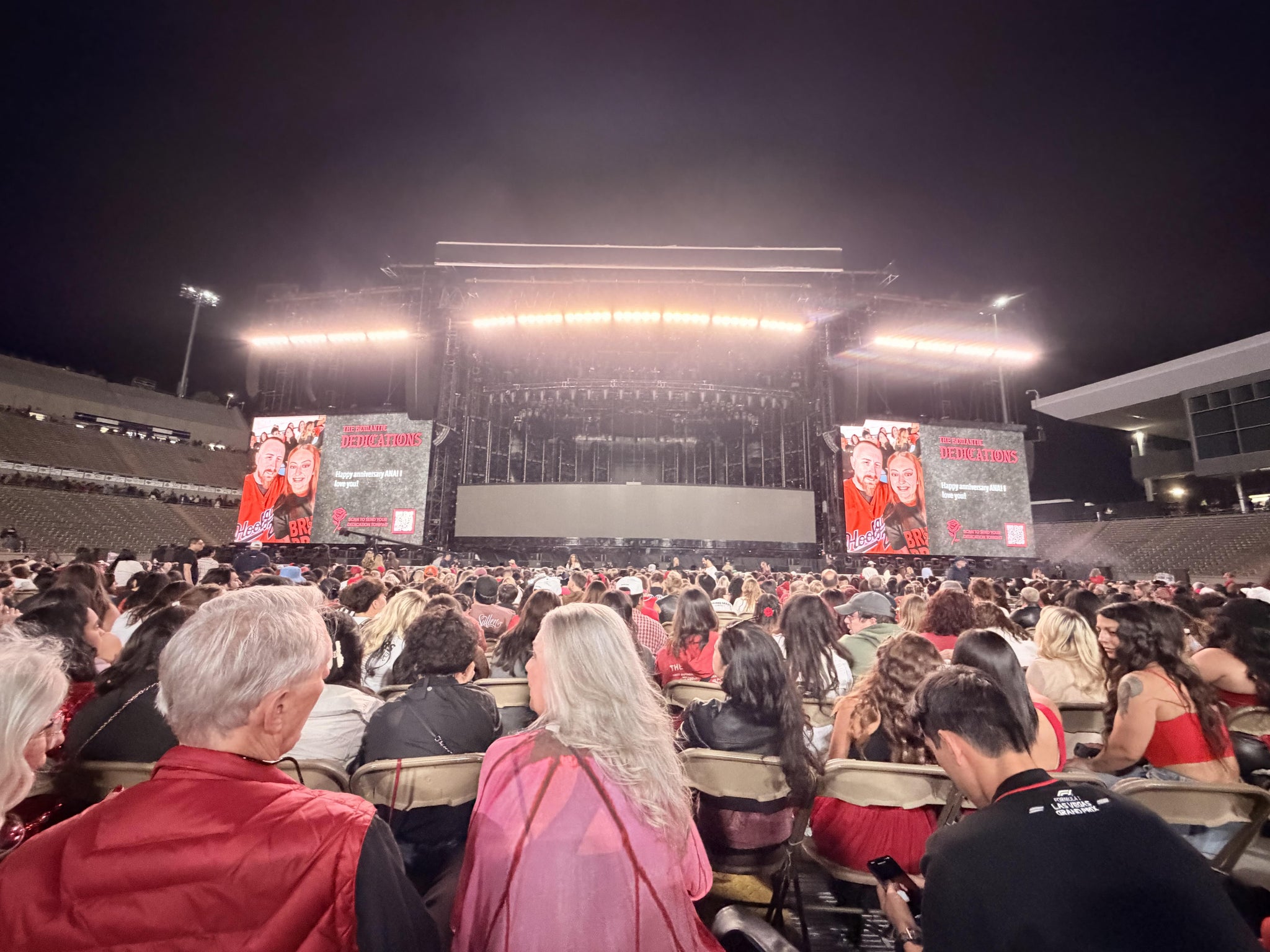 Real Fan View taken from Floor C at Falcon Stadium by Emily elizabeth I
