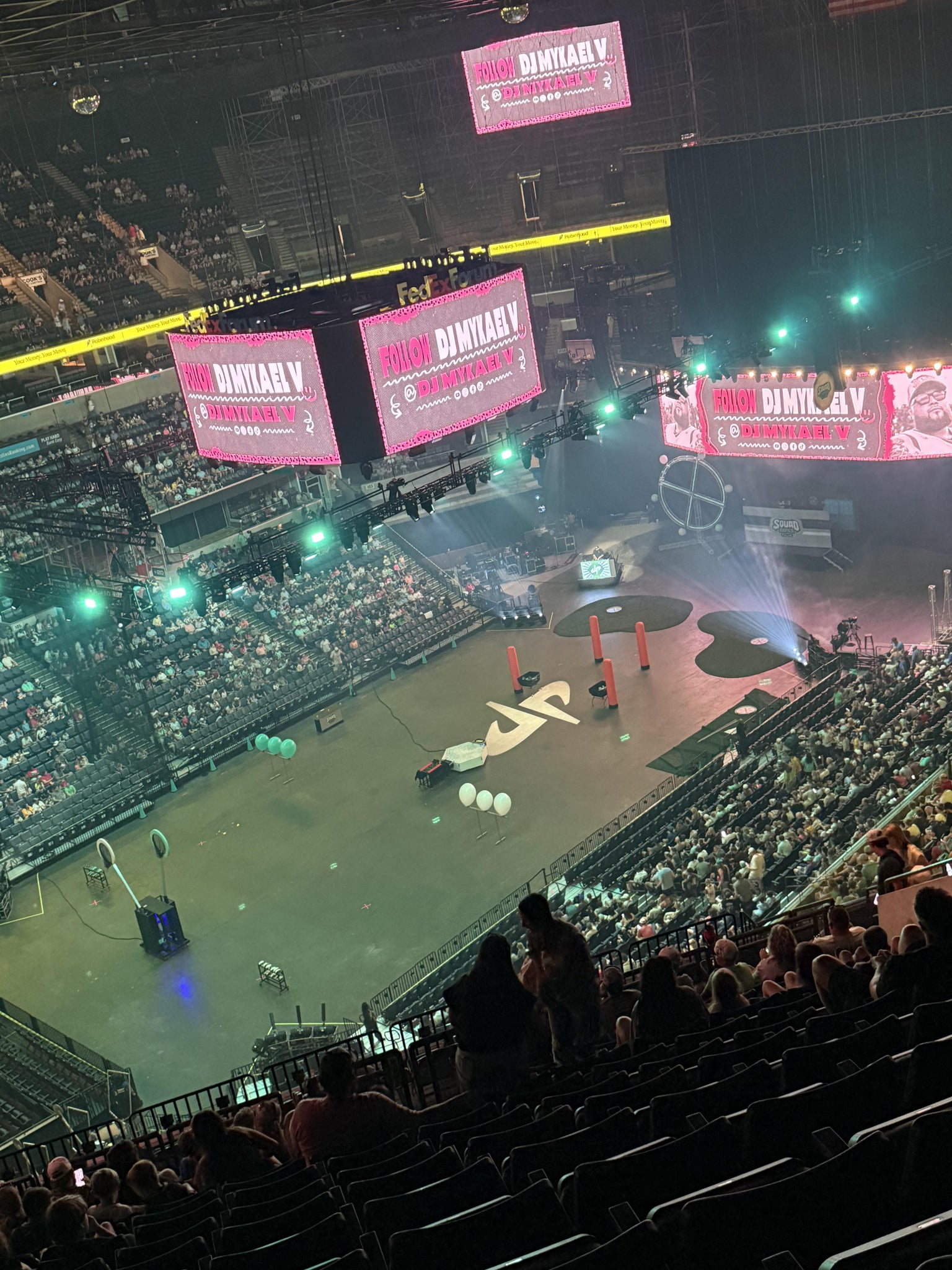 Real Fan View taken from Section 221 at FedExForum by Anonymous User
