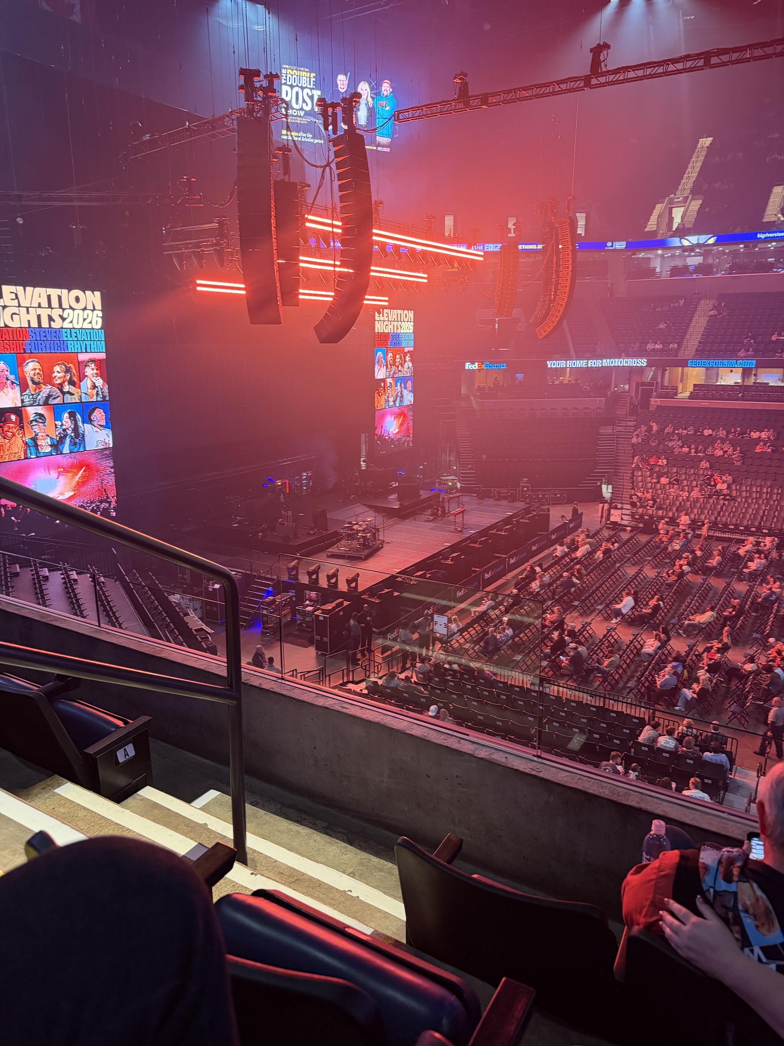 Real Fan View taken from Pinnacle 4 at FedExForum by Jessy R