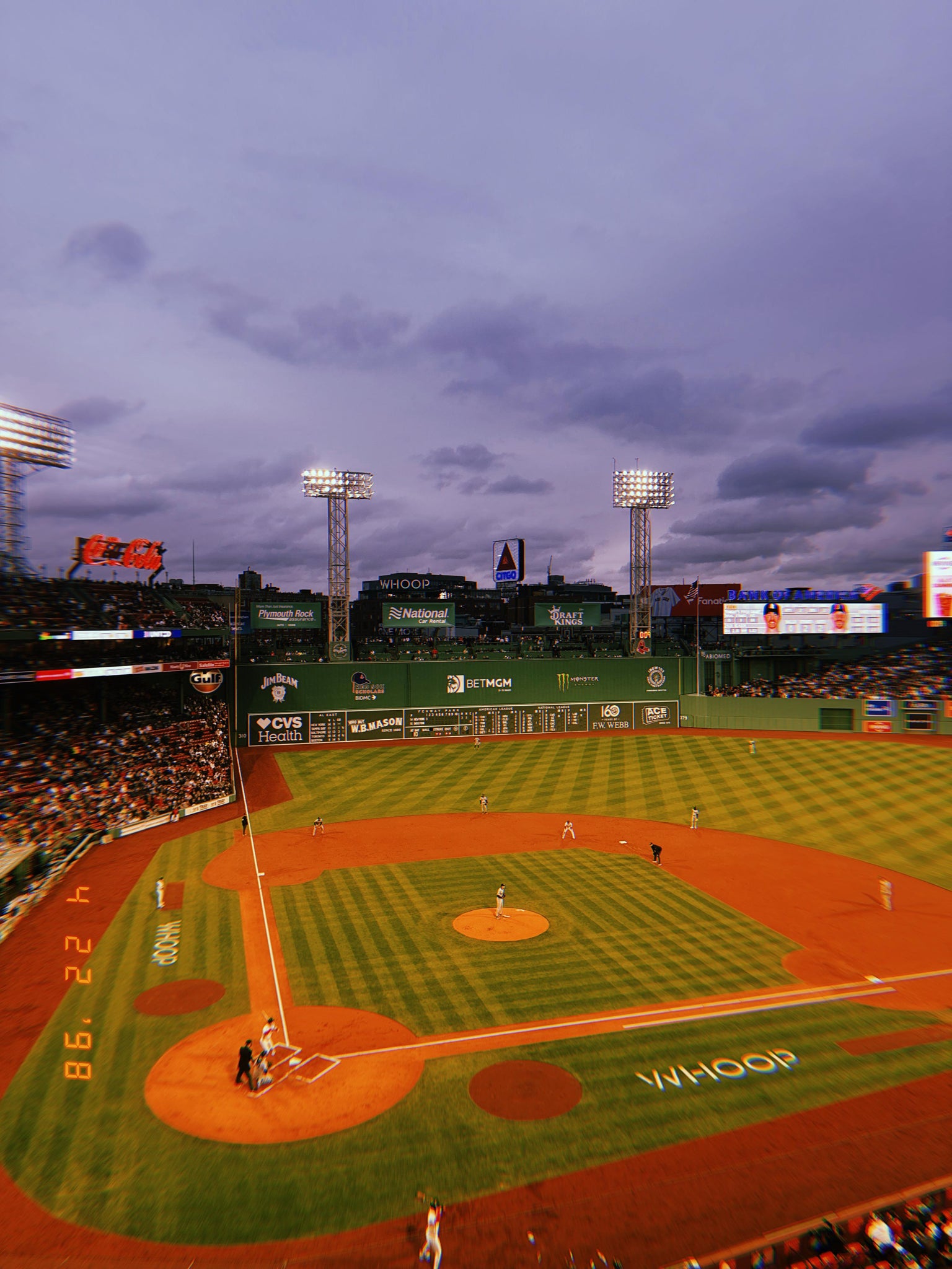 Real Fan View taken from Aura Pavilion 1 at Fenway Park by Cameron L