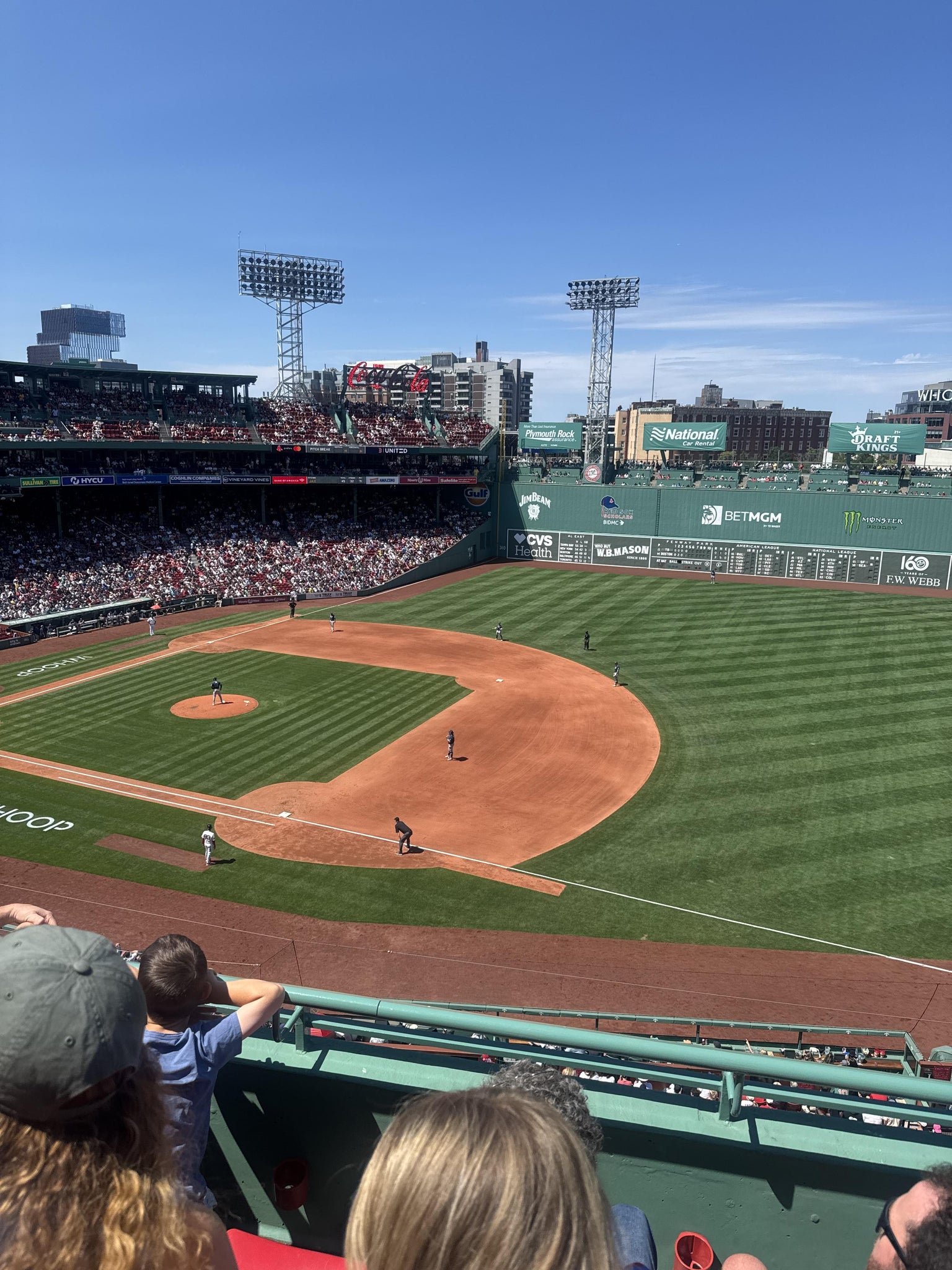 Real Fan View taken from Aura Pavilion 11 at Fenway Park by Tommy B