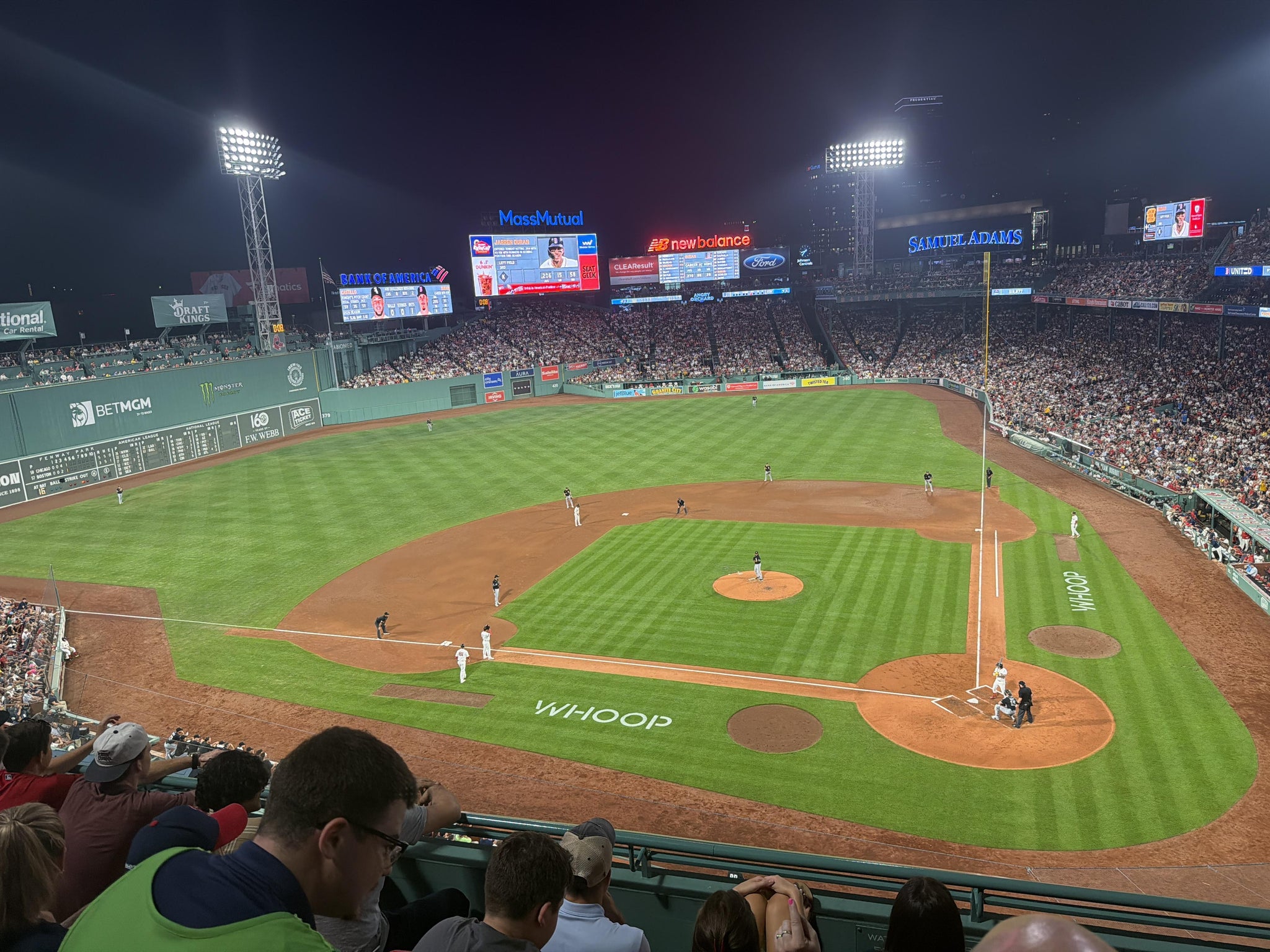 Real Fan View taken from Aura Pavilion 2 at Fenway Park by Matt G