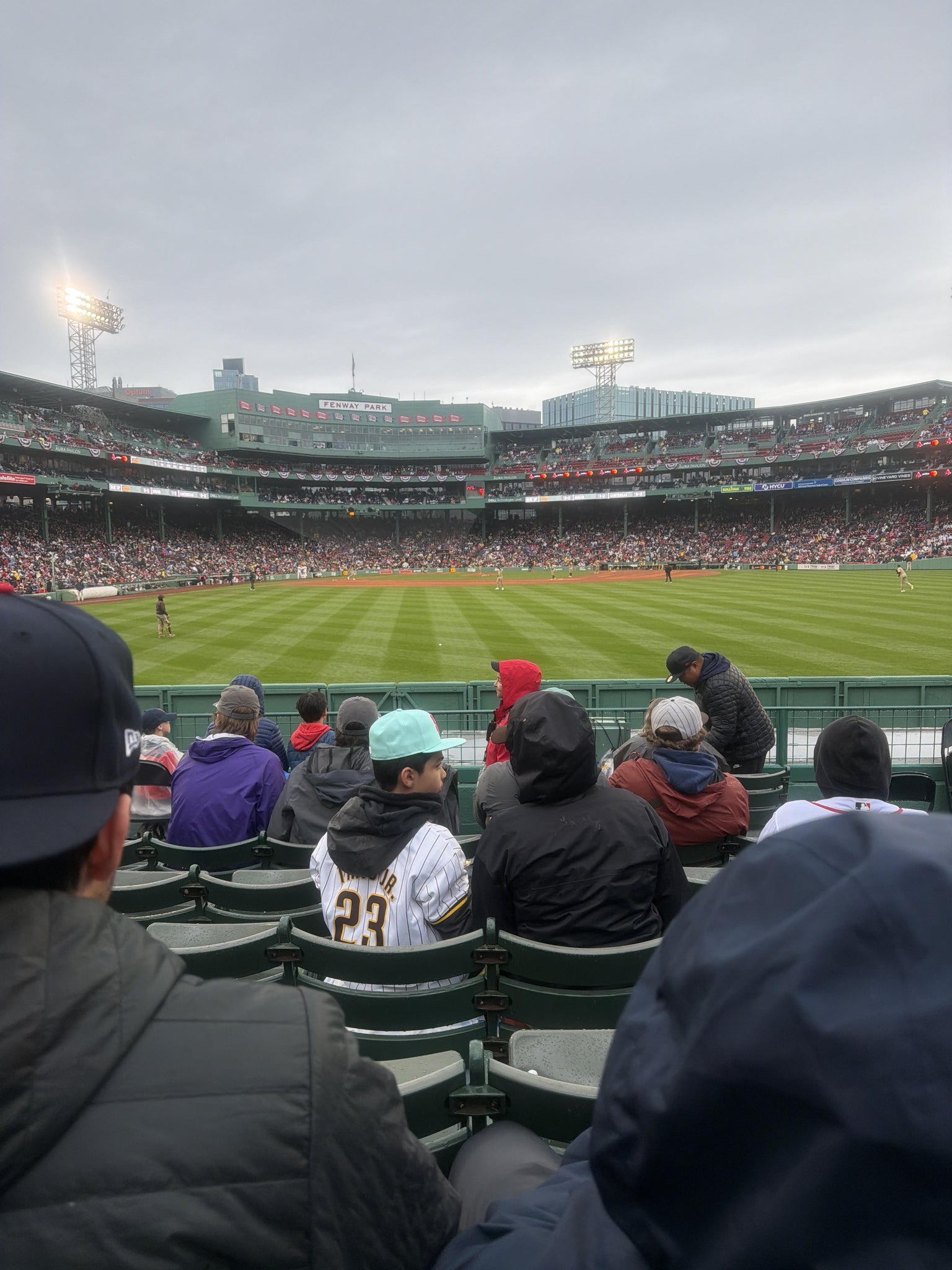 Real Fan View taken from Bleacher 41 at Fenway Park by Bailee R