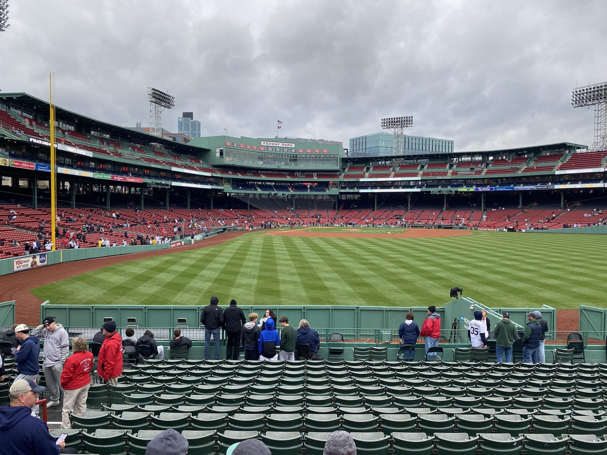 Real Fan View taken from Bleacher 42 at Fenway Park by Shane M