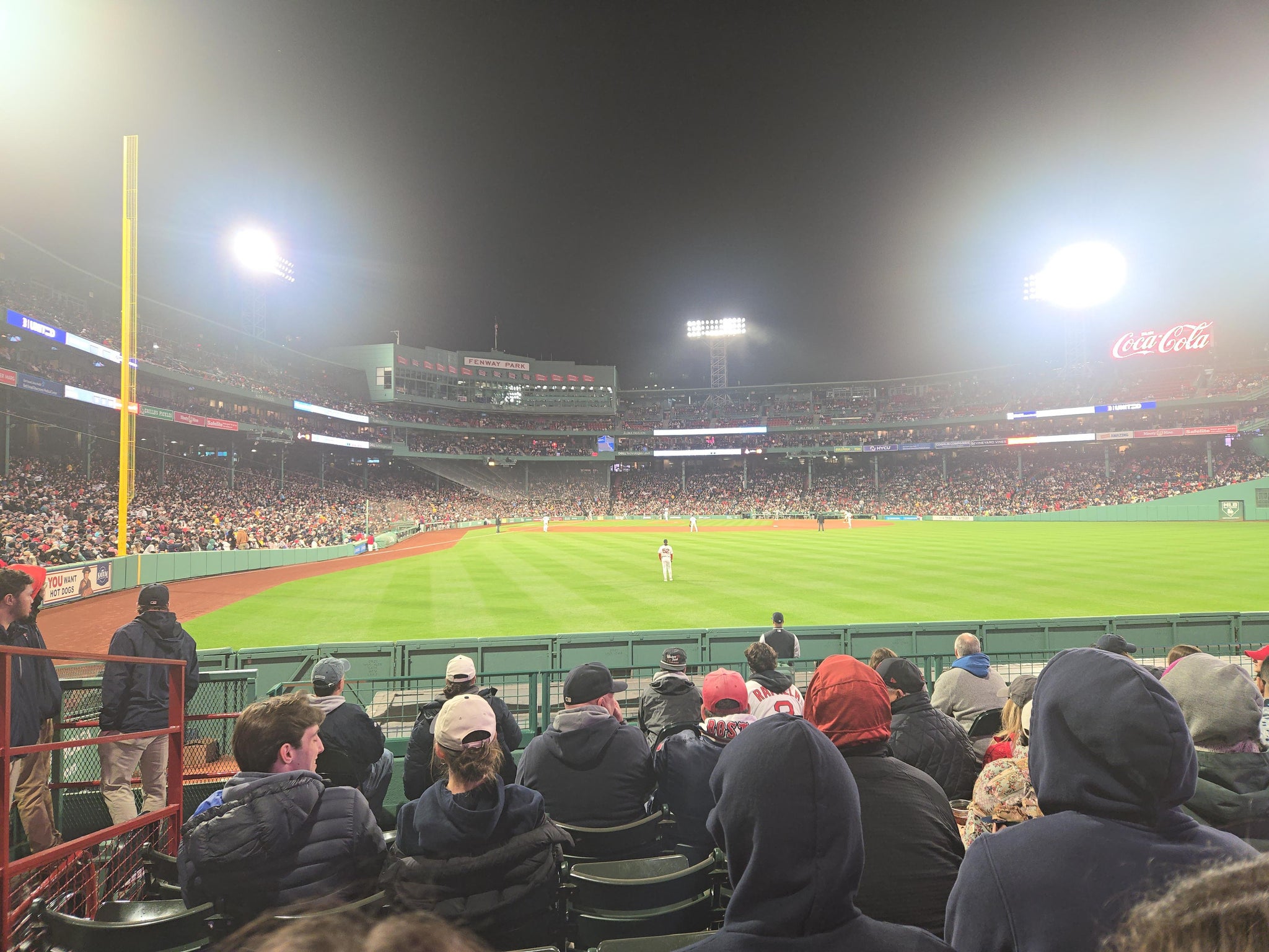 Real Fan View taken from Bleacher 43 at Fenway Park by Jacob S