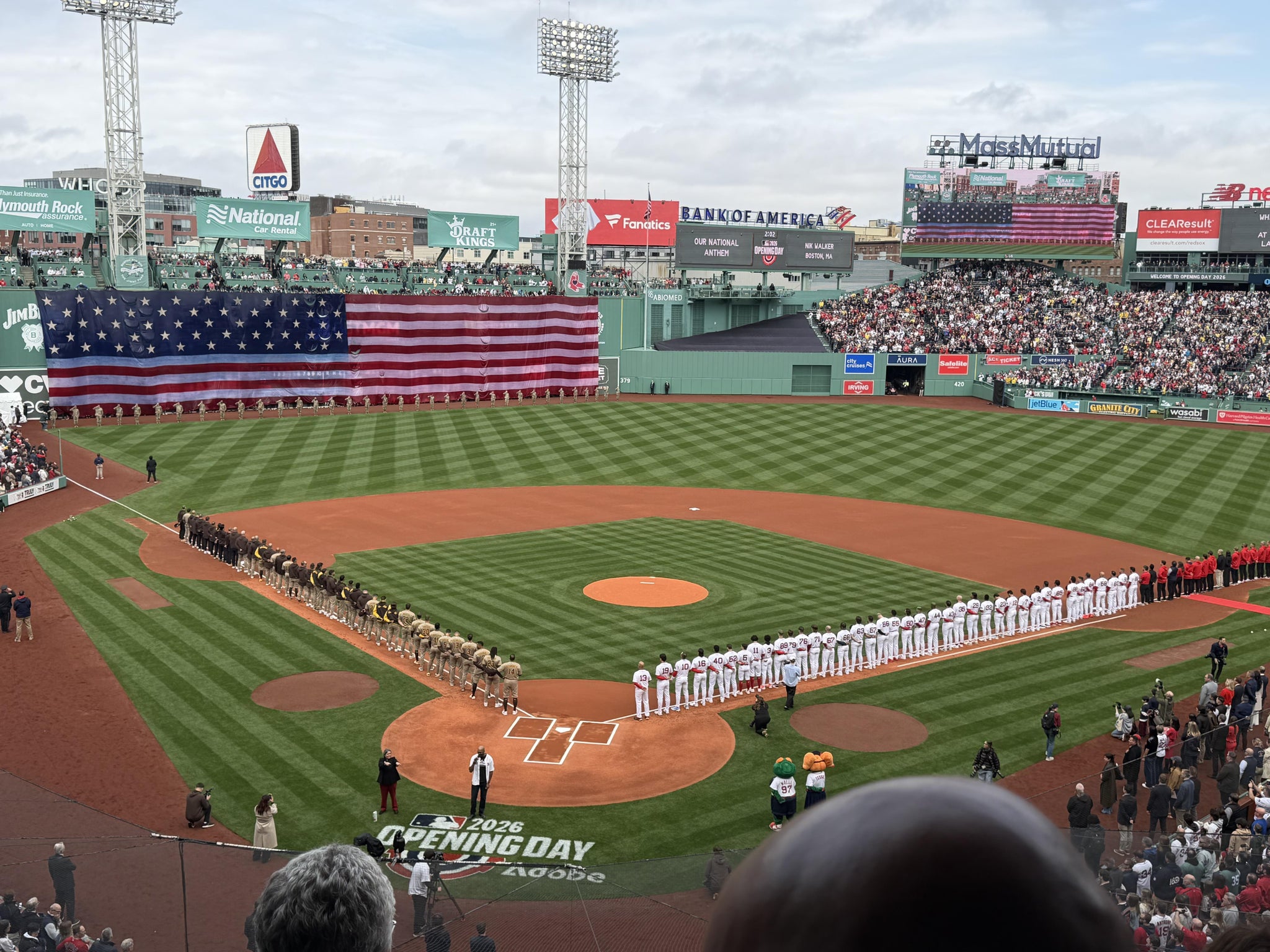 Real Fan View taken from Dell Technologies Club 2 at Fenway Park by Michele M