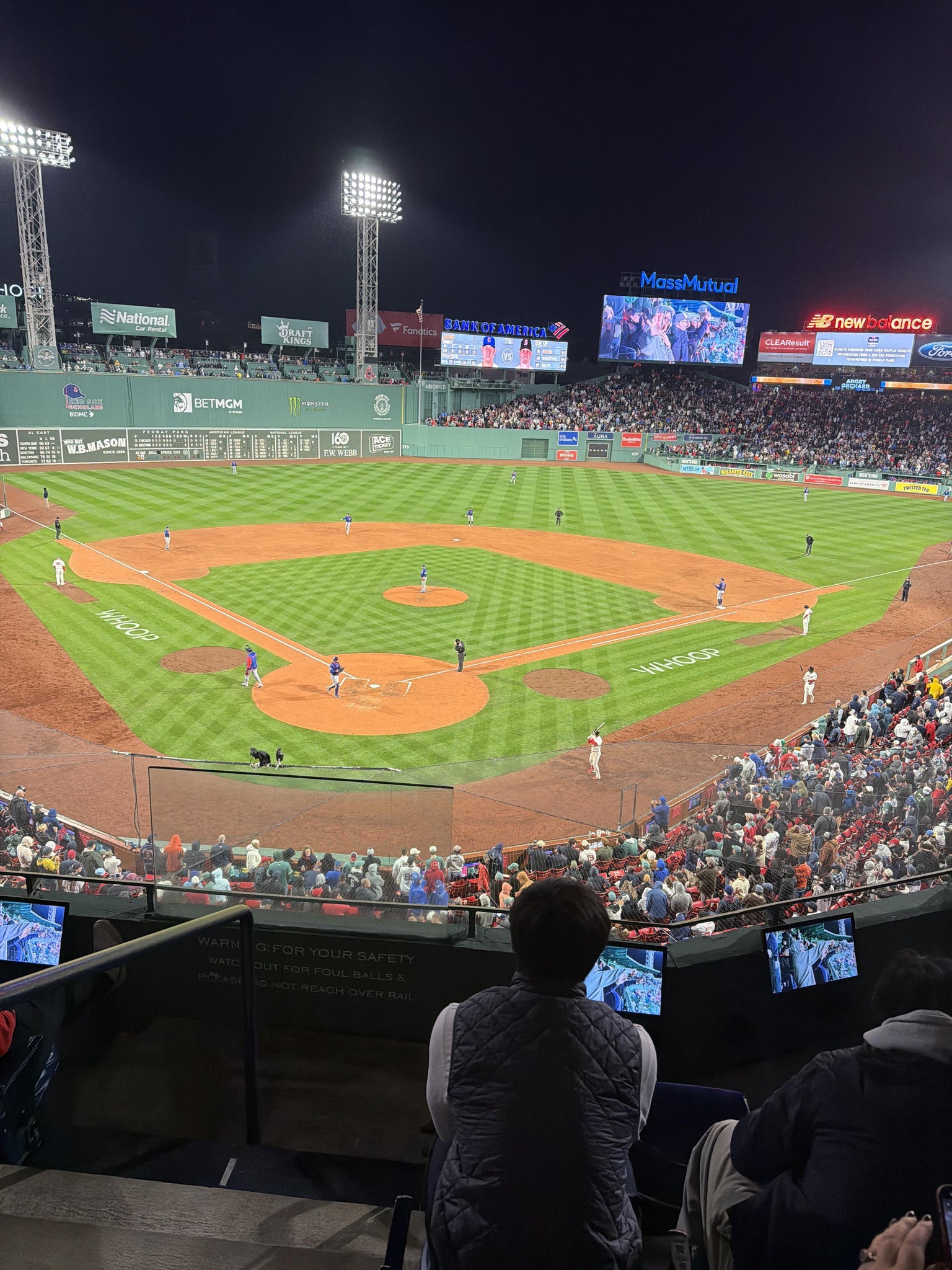 Real Fan View taken from Dell Technologies Club 2 at Fenway Park by Jeffrey K
