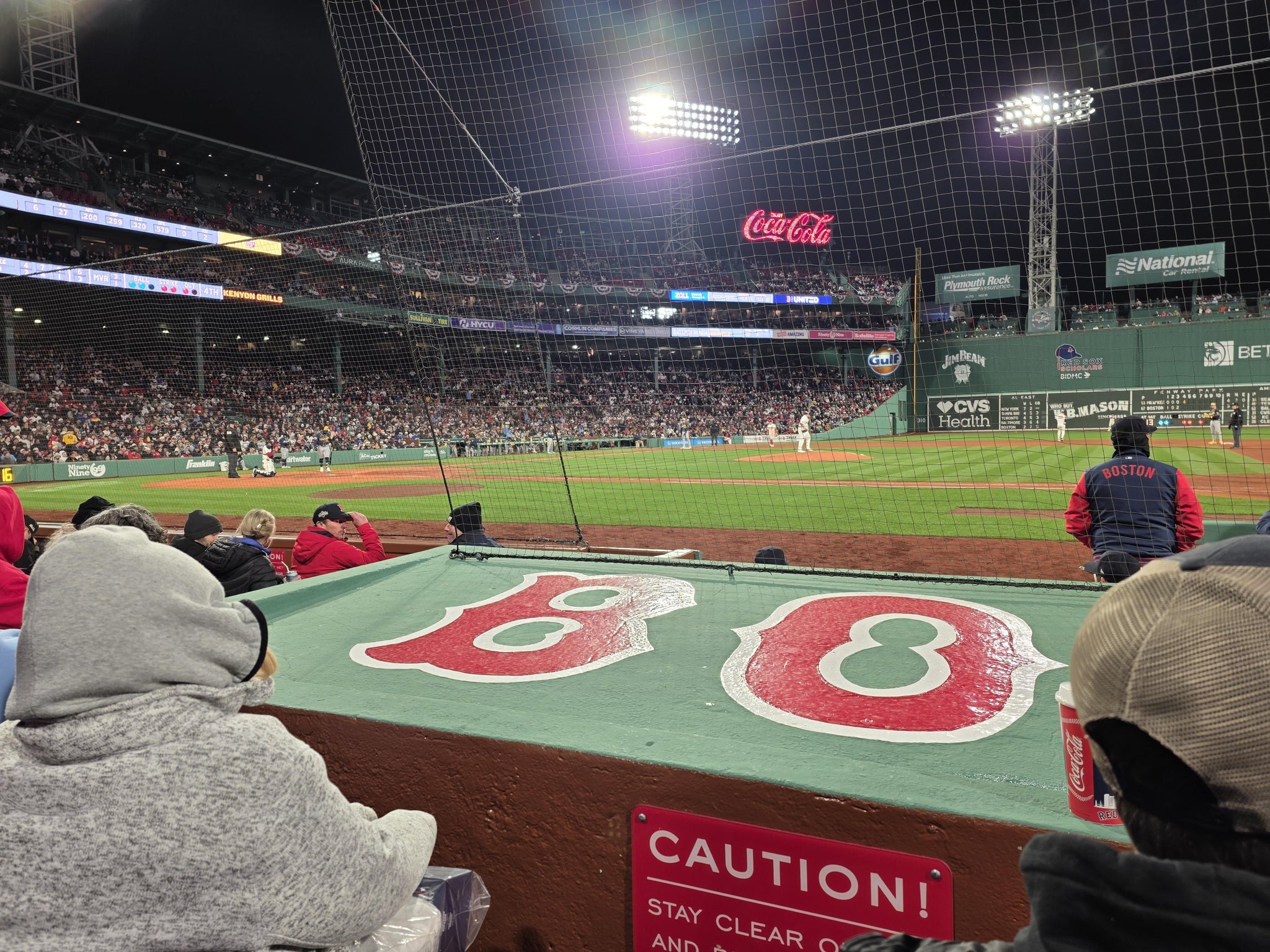 Real Fan View taken from Field Box 27 at Fenway Park by Jose M