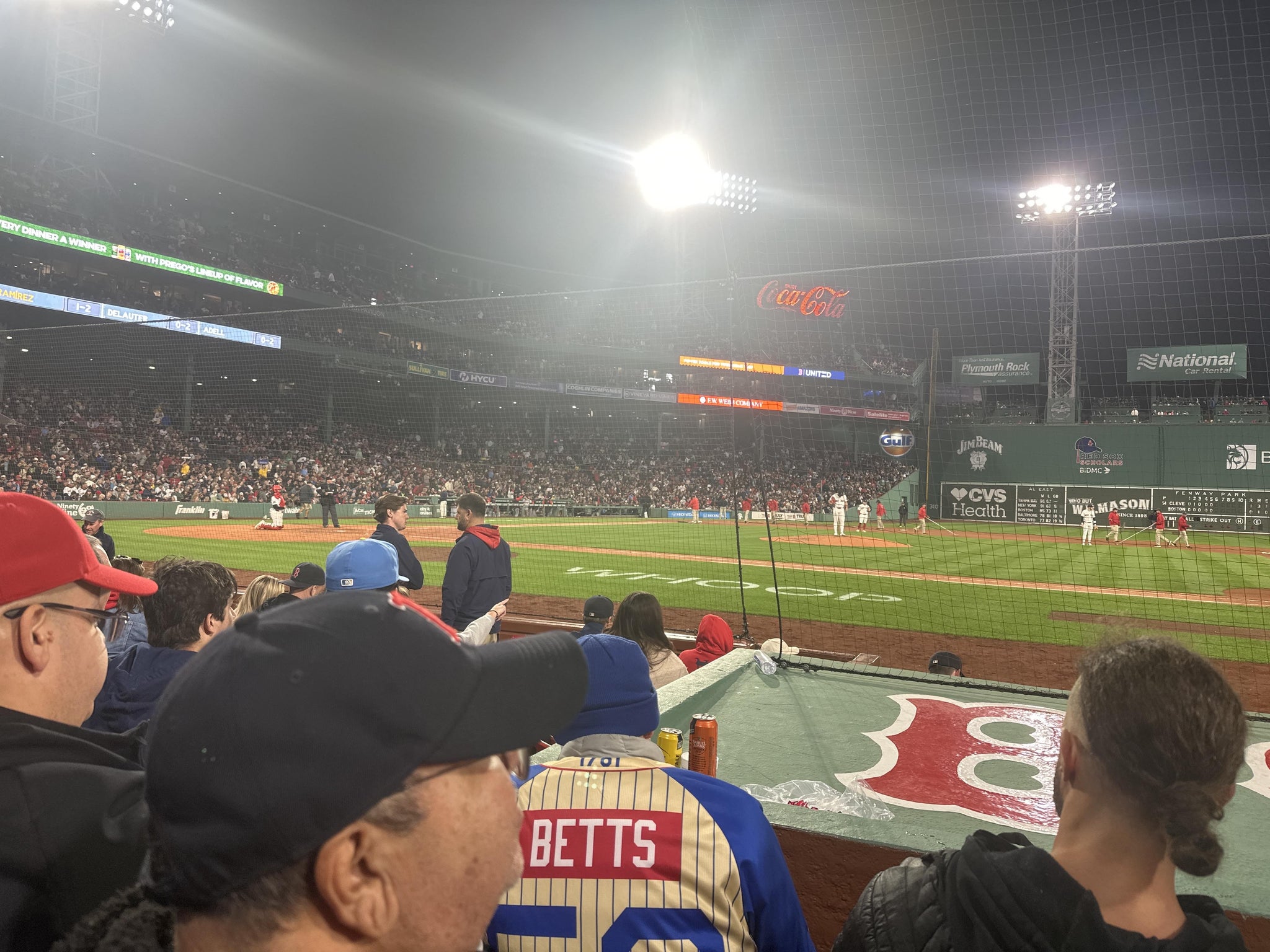 Real Fan View taken from Field Box 28 at Fenway Park by Shane S
